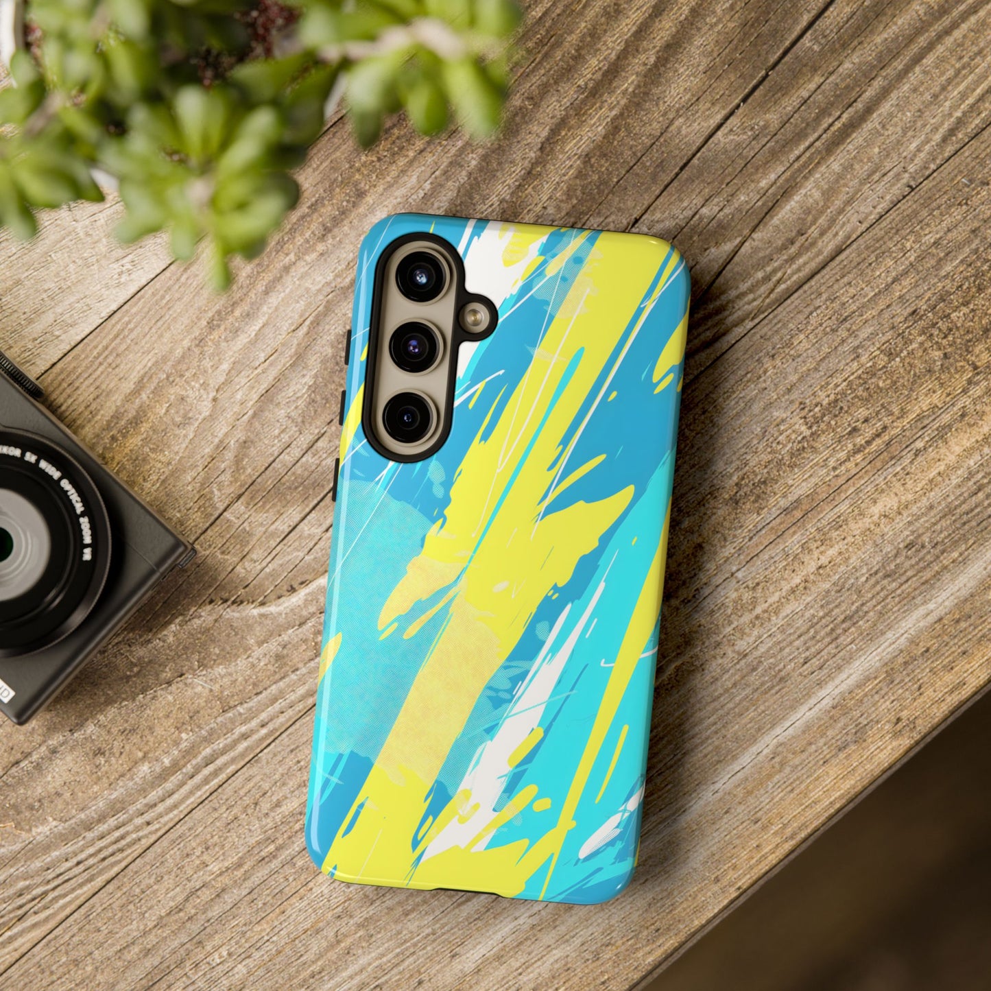 Neon Surge – Tough Glossy Samsung Galaxy Case