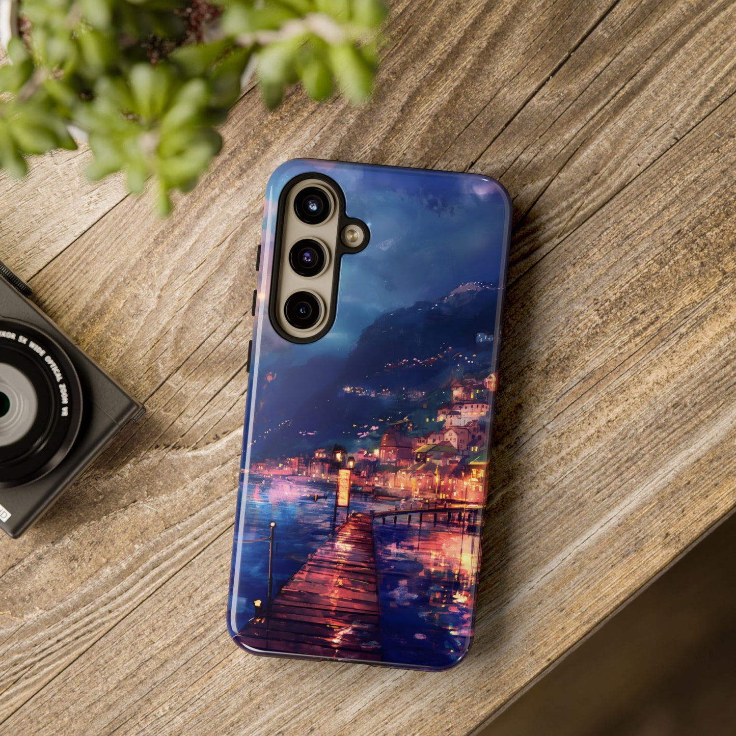Twilight Harbor – Tough Glossy Samsung Galaxy Case
