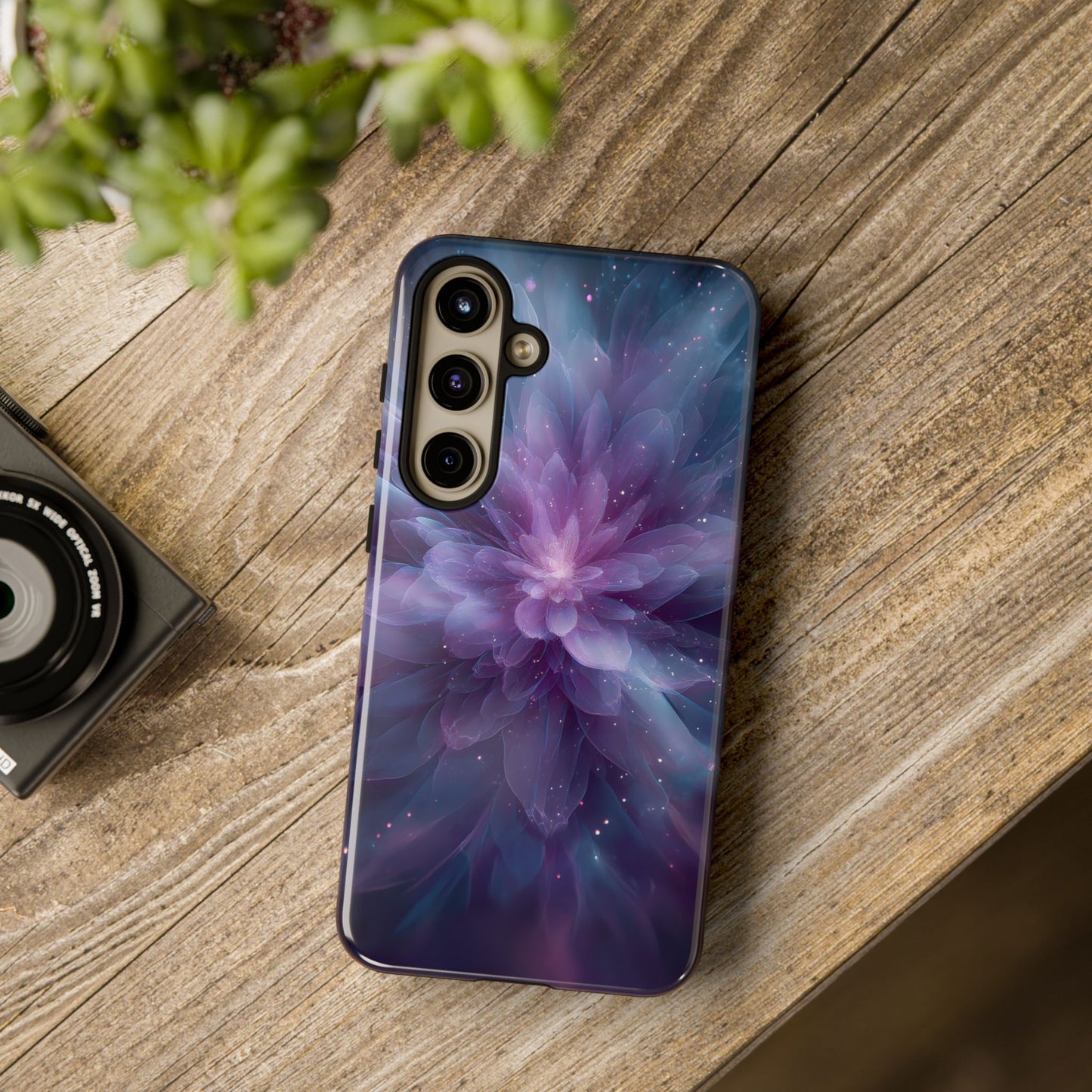 Celestial Bloom – Tough Glossy Samsung Galaxy Case