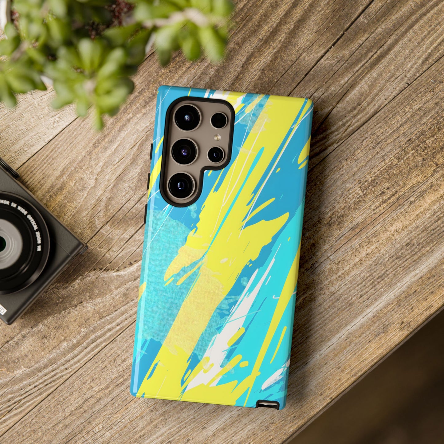 Neon Surge – Tough Glossy Samsung Galaxy Case