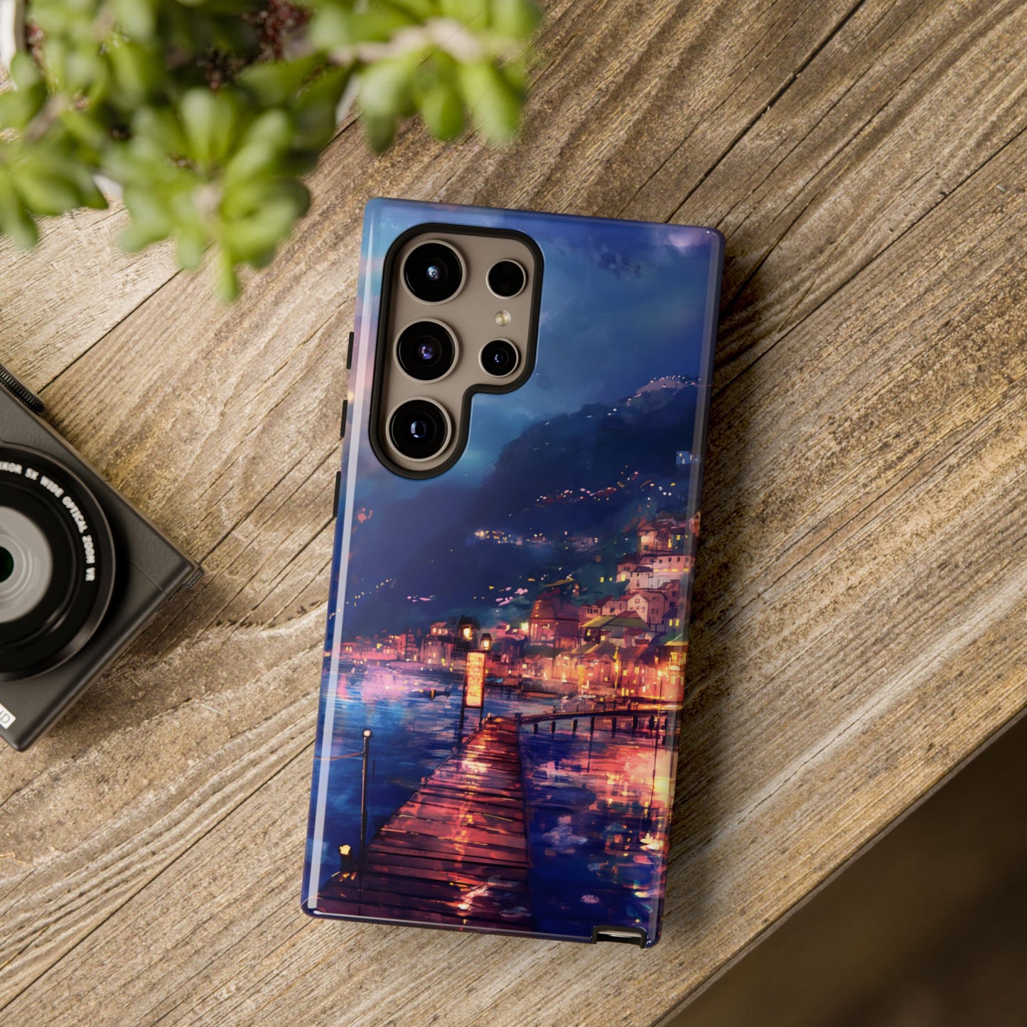 Twilight Harbor – Tough Glossy Samsung Galaxy Case