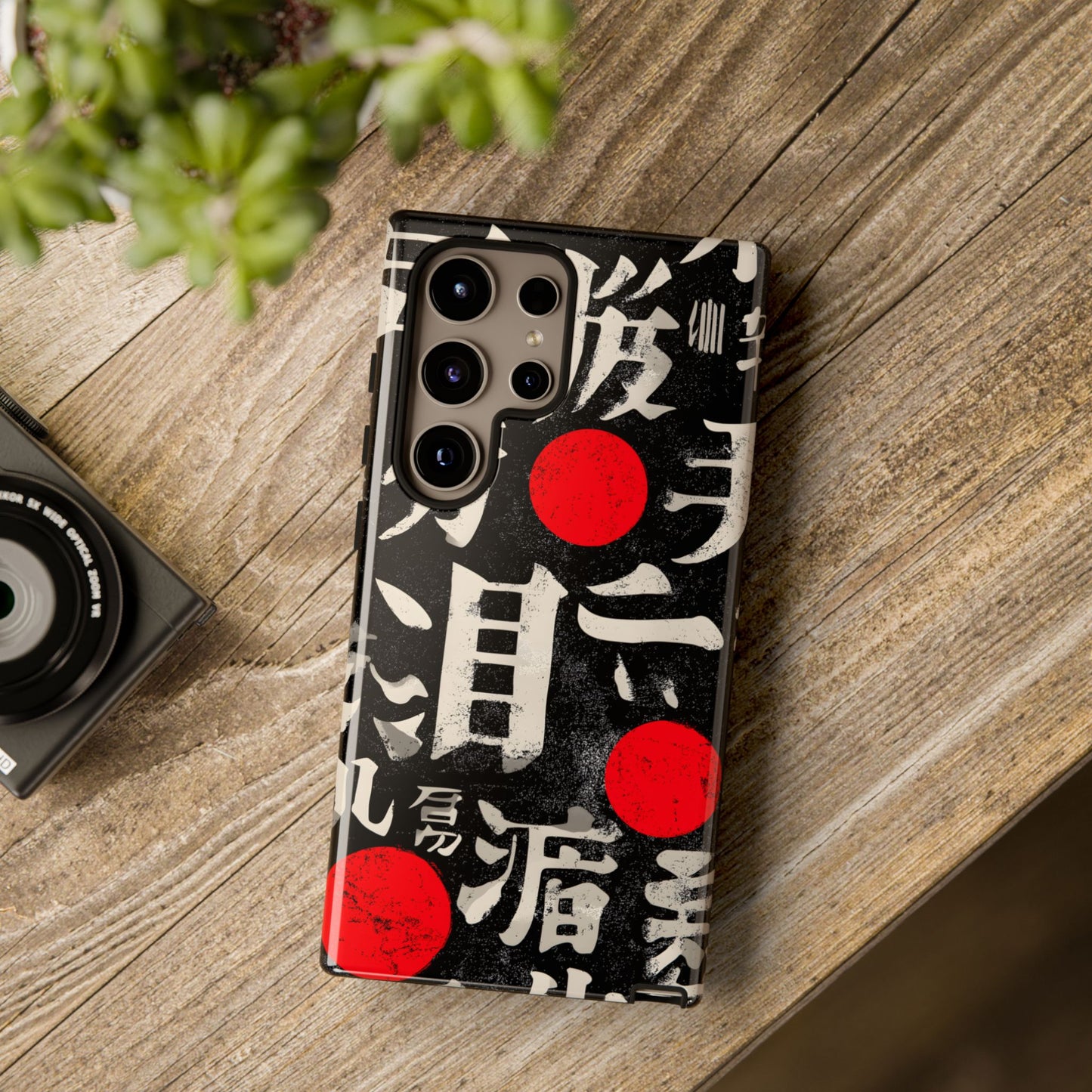 Kanji Clash โ Tough Glossy Samsung Galaxy Case