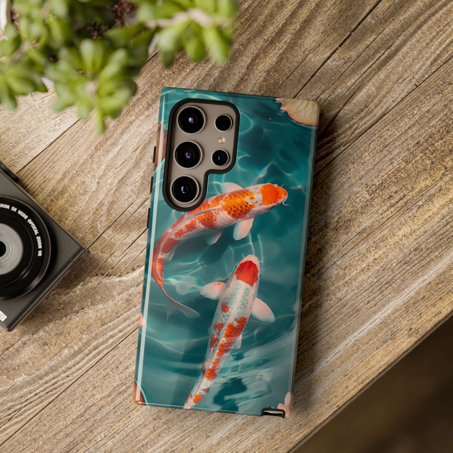 Tranquil Koi Pond – Tough Glossy Samsung Galaxy Case