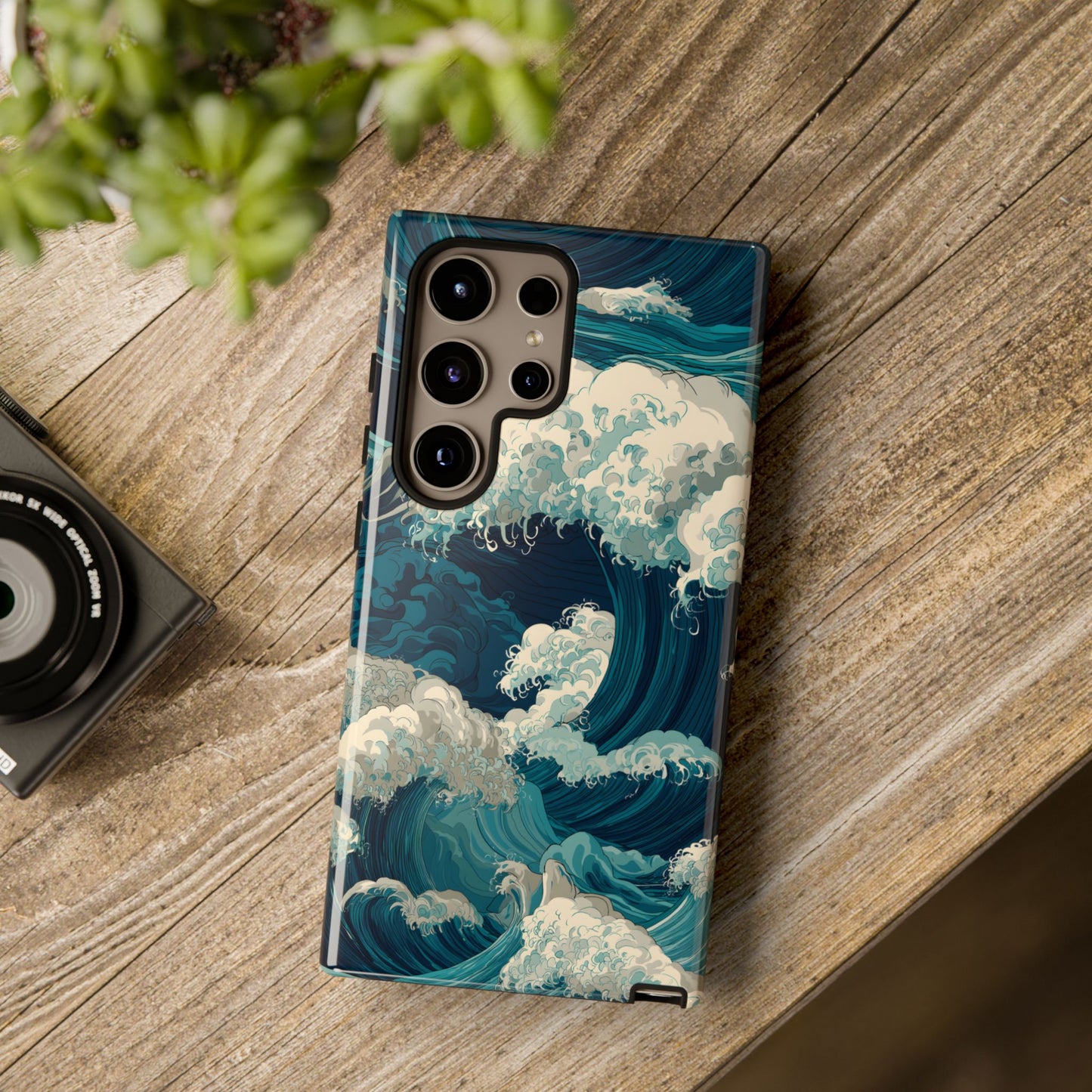 Eternal Waves – Tough Glossy Samsung Galaxy Case