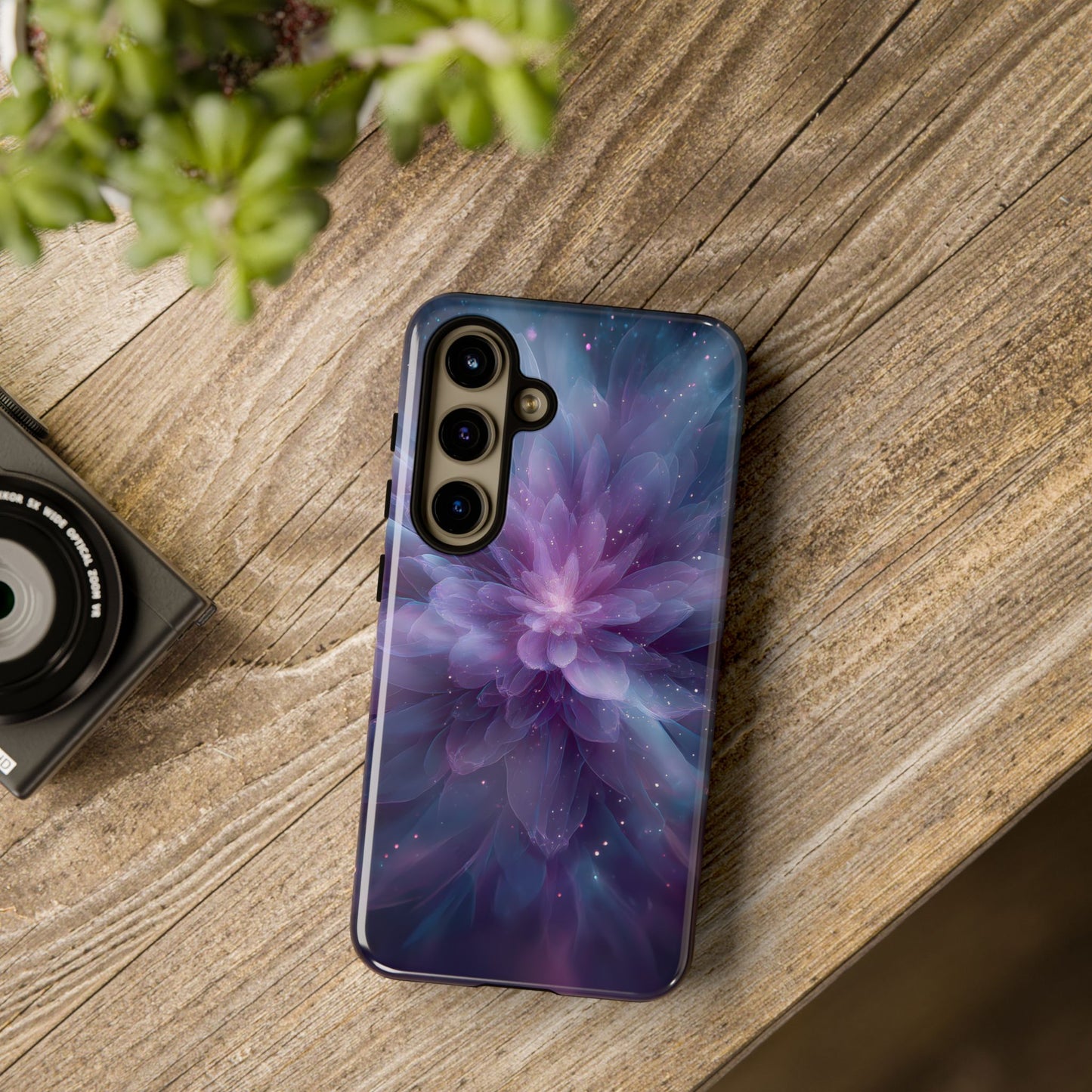 Celestial Bloom – Tough Glossy Samsung Galaxy Case