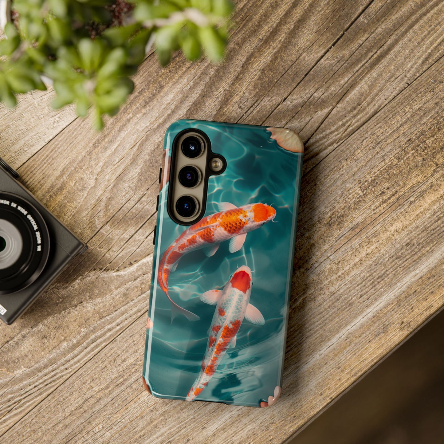Tranquil Koi Pond – Tough Glossy Samsung Galaxy Case