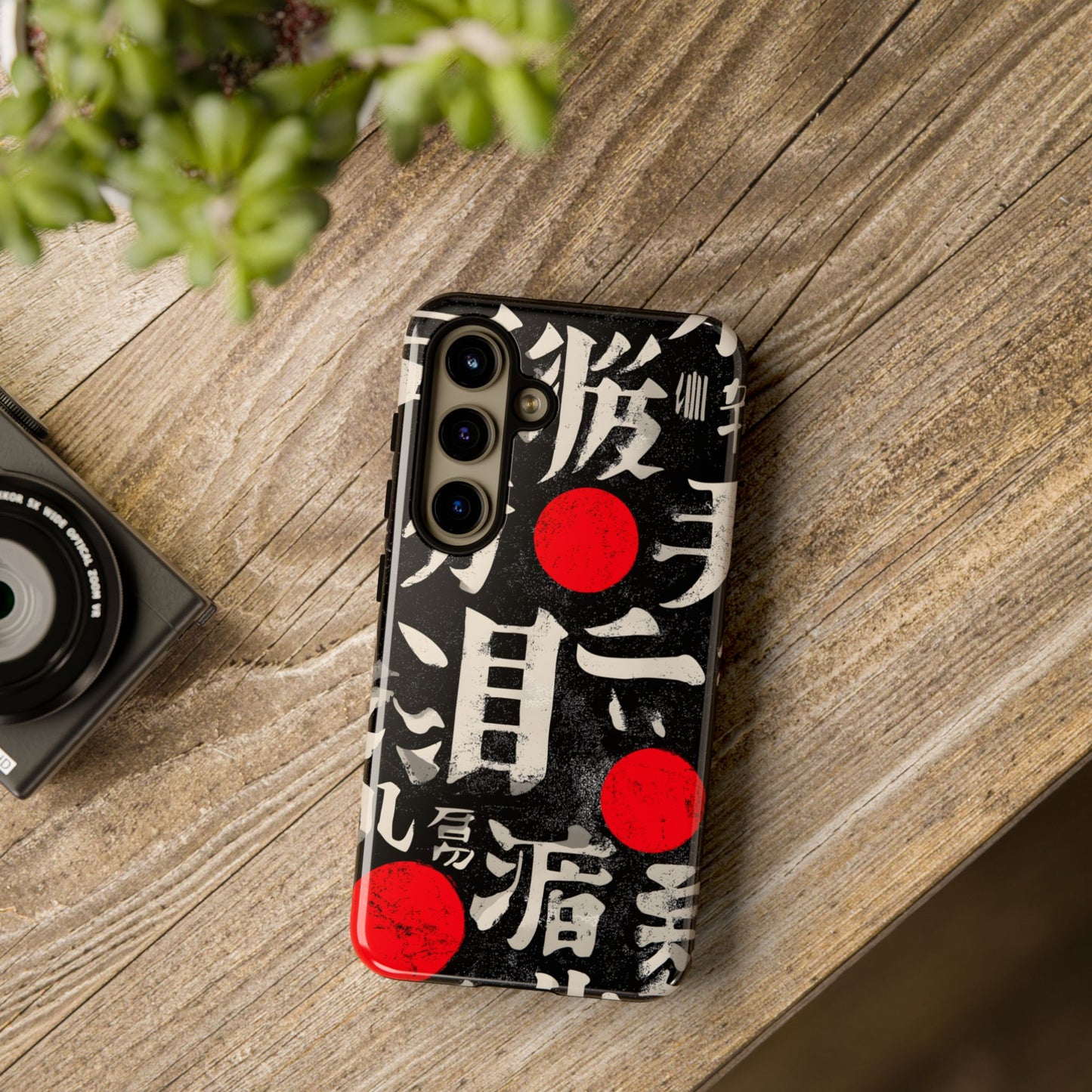 Kanji Clash โ Tough Glossy Samsung Galaxy Case