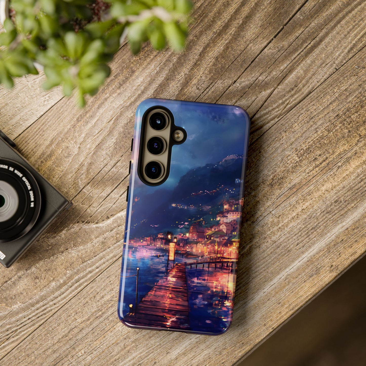 Twilight Harbor – Tough Glossy Samsung Galaxy Case