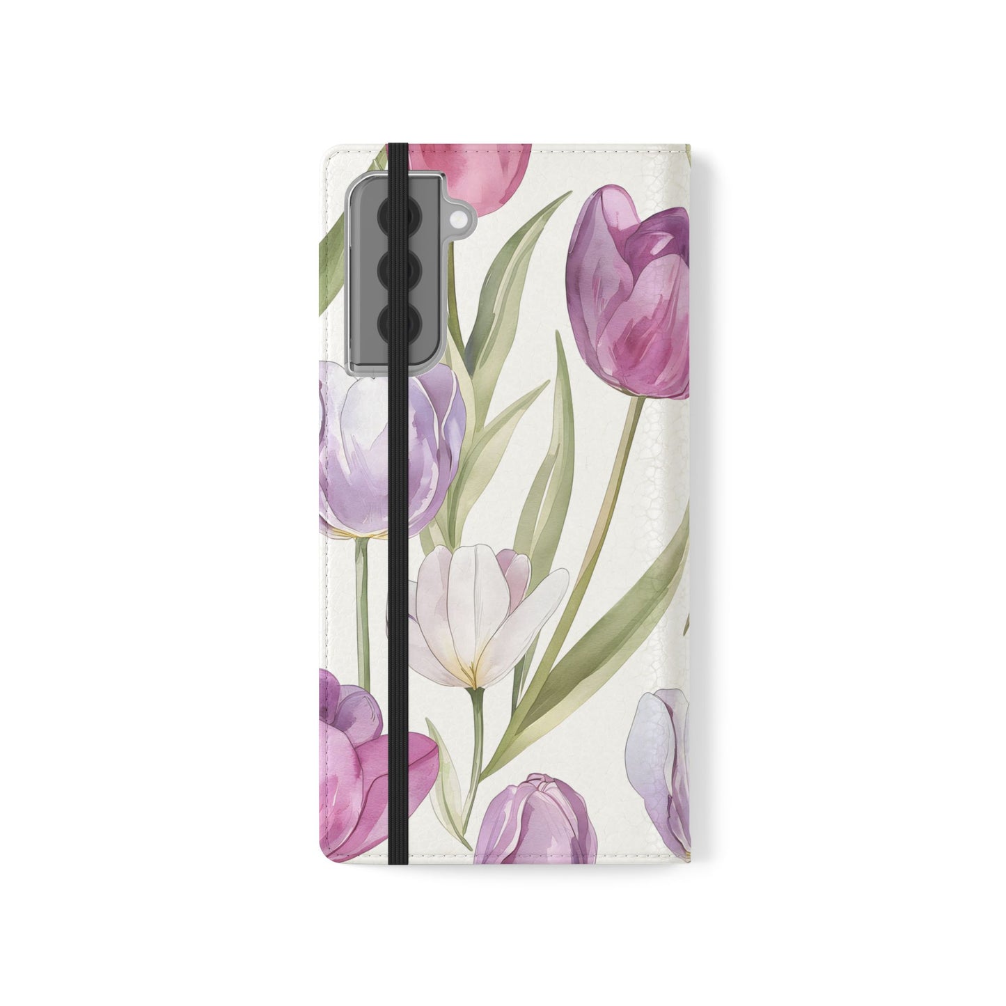 Tulip Serenade โ Vegan Leather Wallet Samsung Case