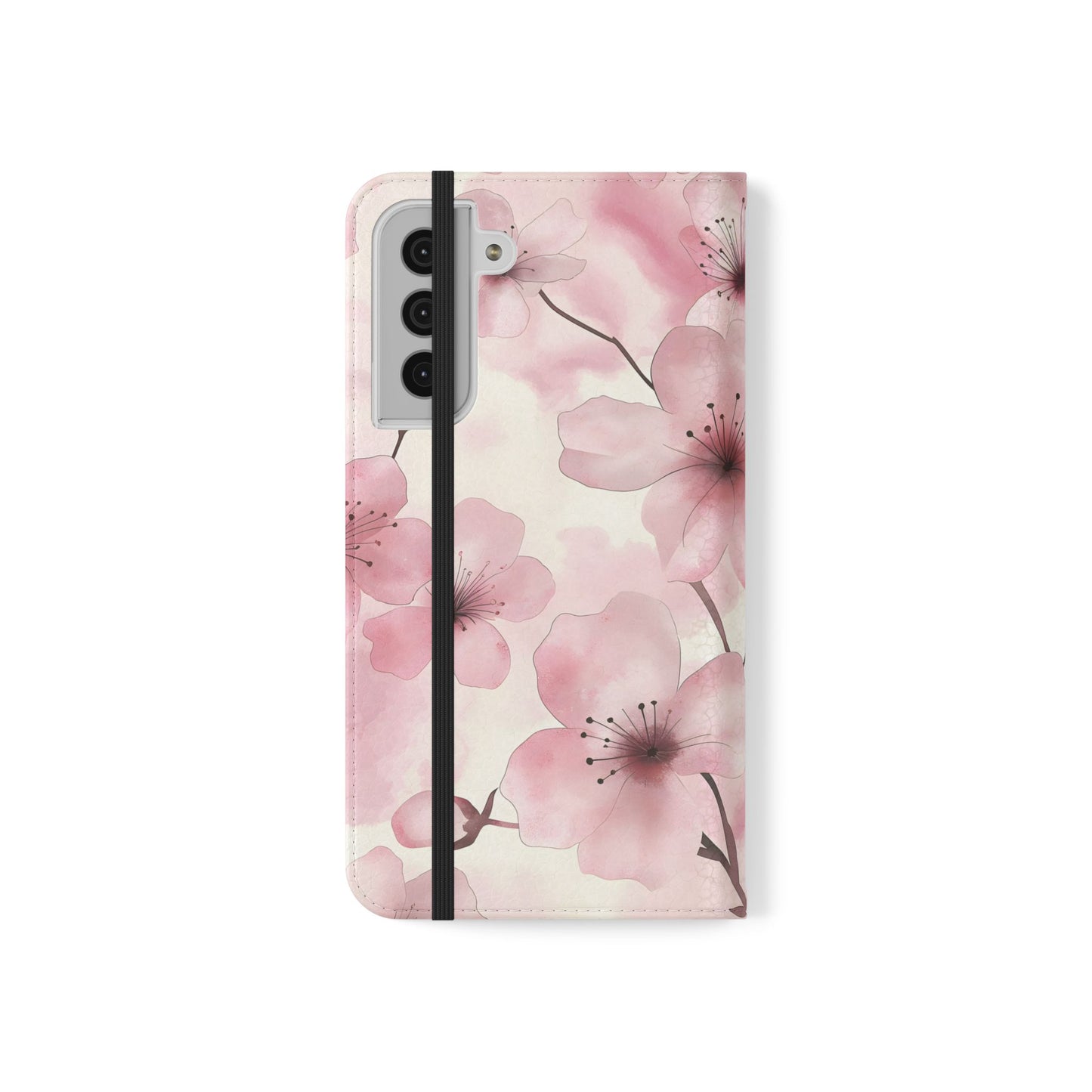 Sakura Veil โ Vegan Leather Wallet Samsung Case