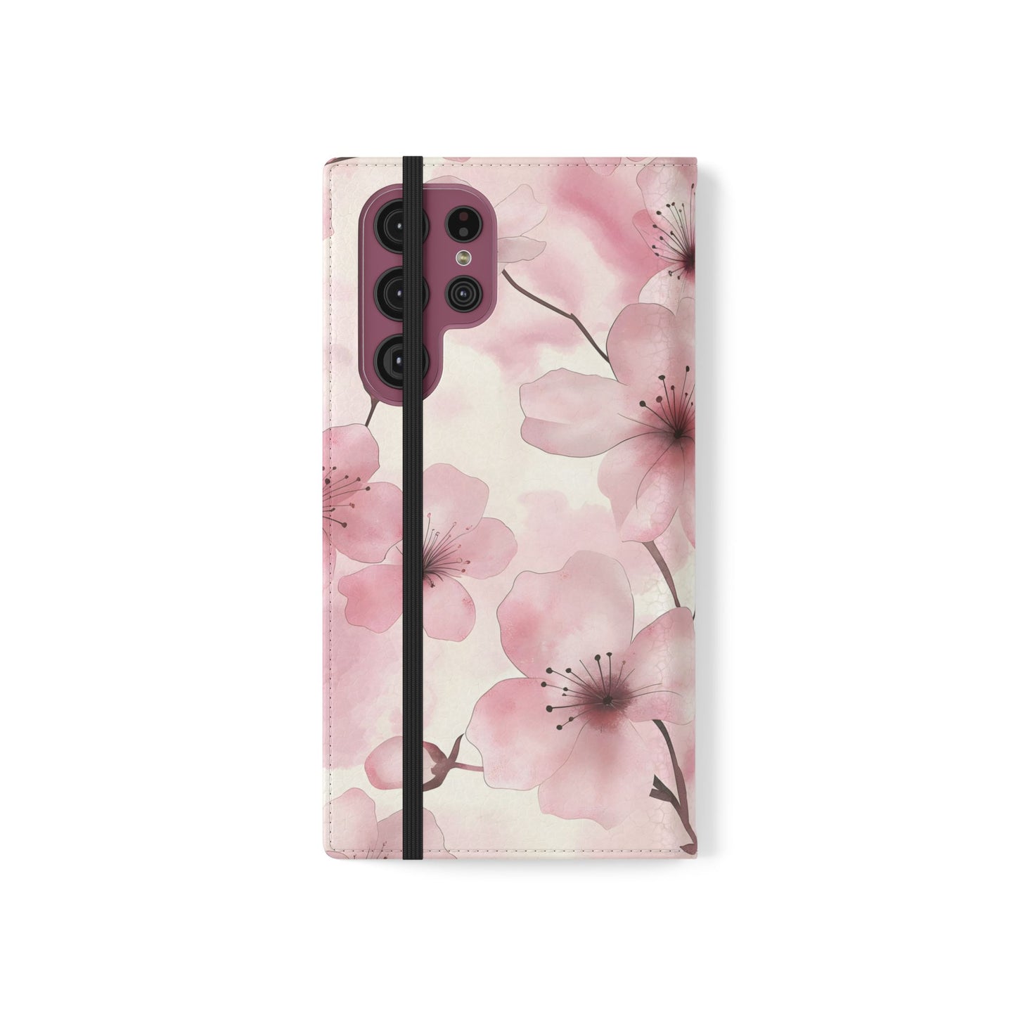 Sakura Veil โ Vegan Leather Wallet Samsung Case