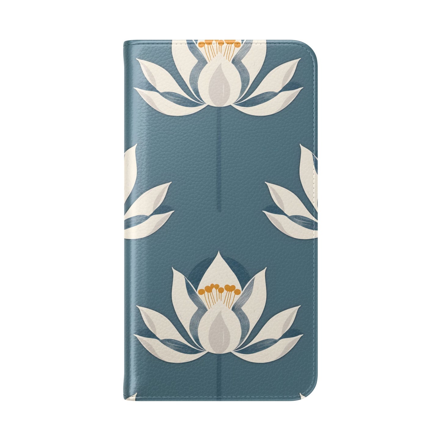 Lotus Serenity – Vegan Leather Wallet Samsung Case