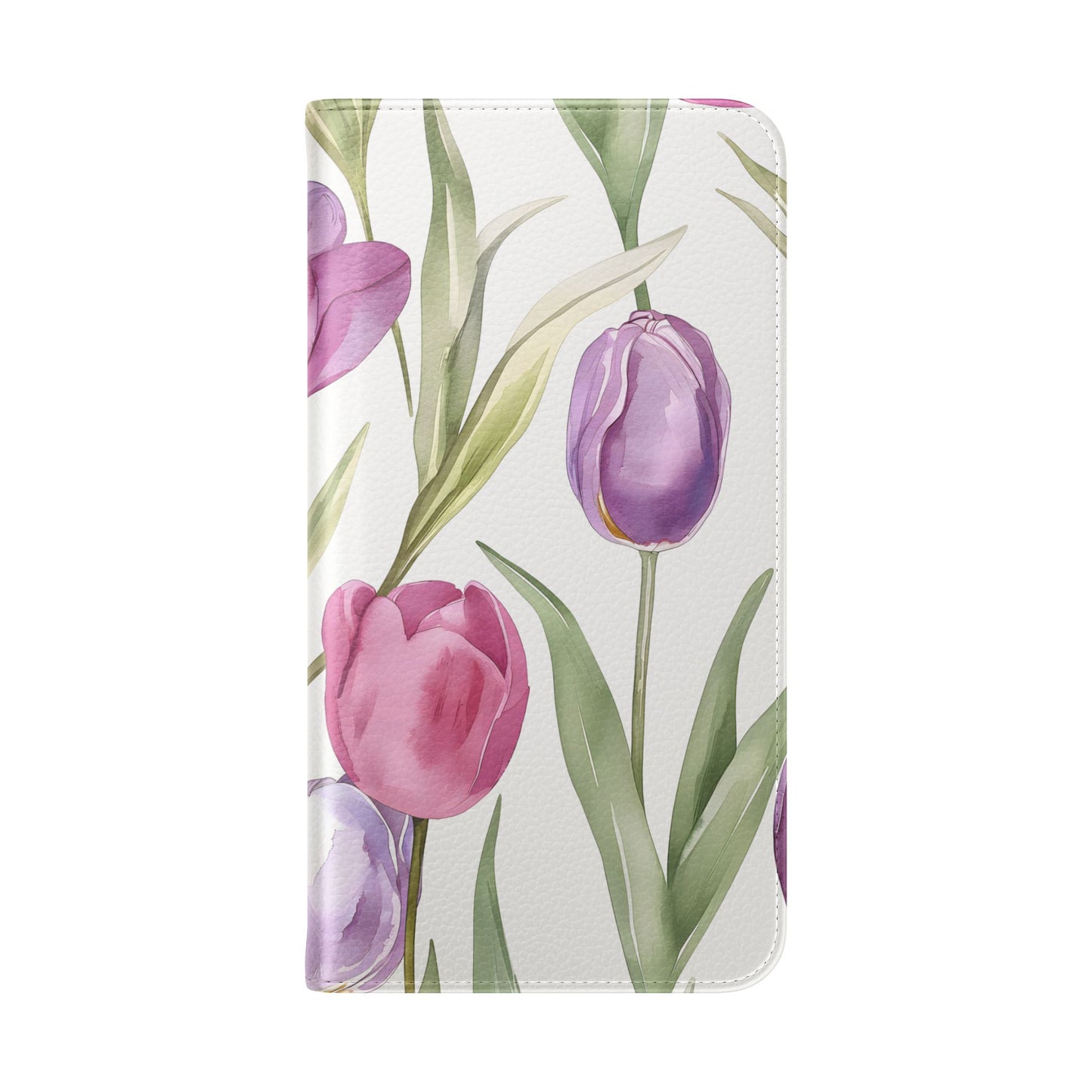 Tulip Serenade โ Vegan Leather Wallet Samsung Case