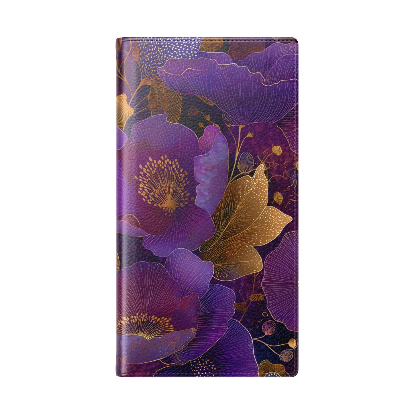 Imperial Petals – Vegan Leather Samsung Flip Phone Case