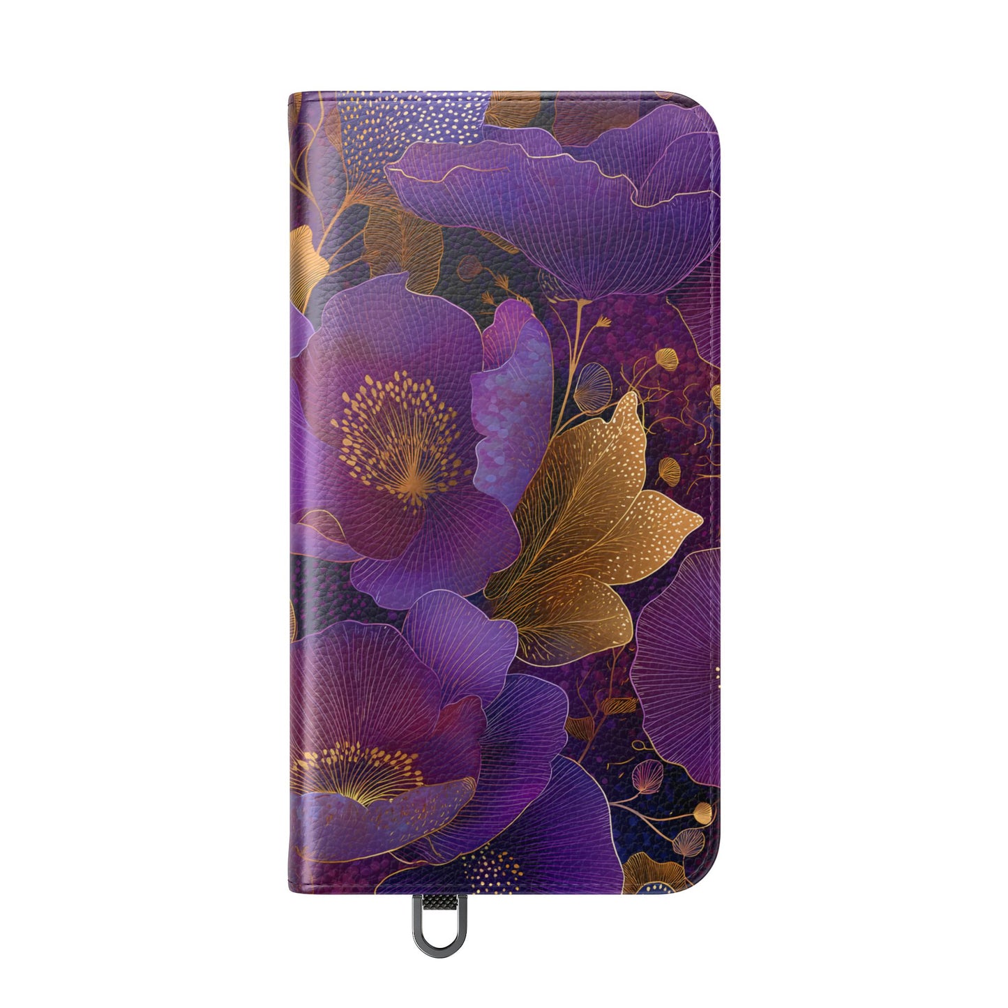 Imperial Petals – Vegan Leather Samsung Flip Phone Case