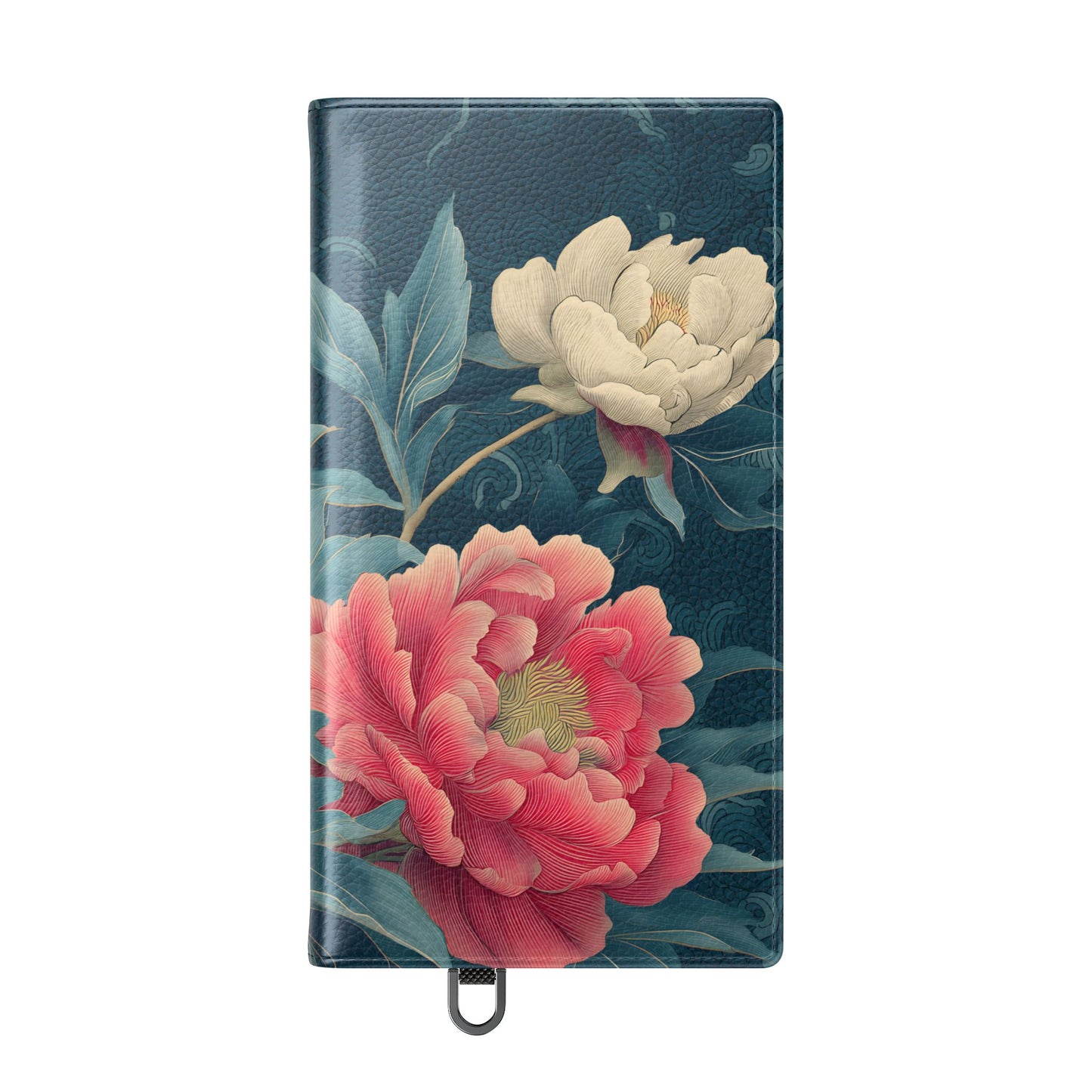 Floral Whispers – Vegan Leather Flip Samsung Case