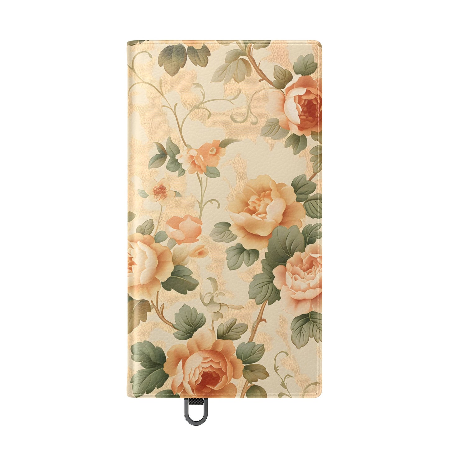 Vintage Bloom โ Vegan Leather Wallet Samsung Case