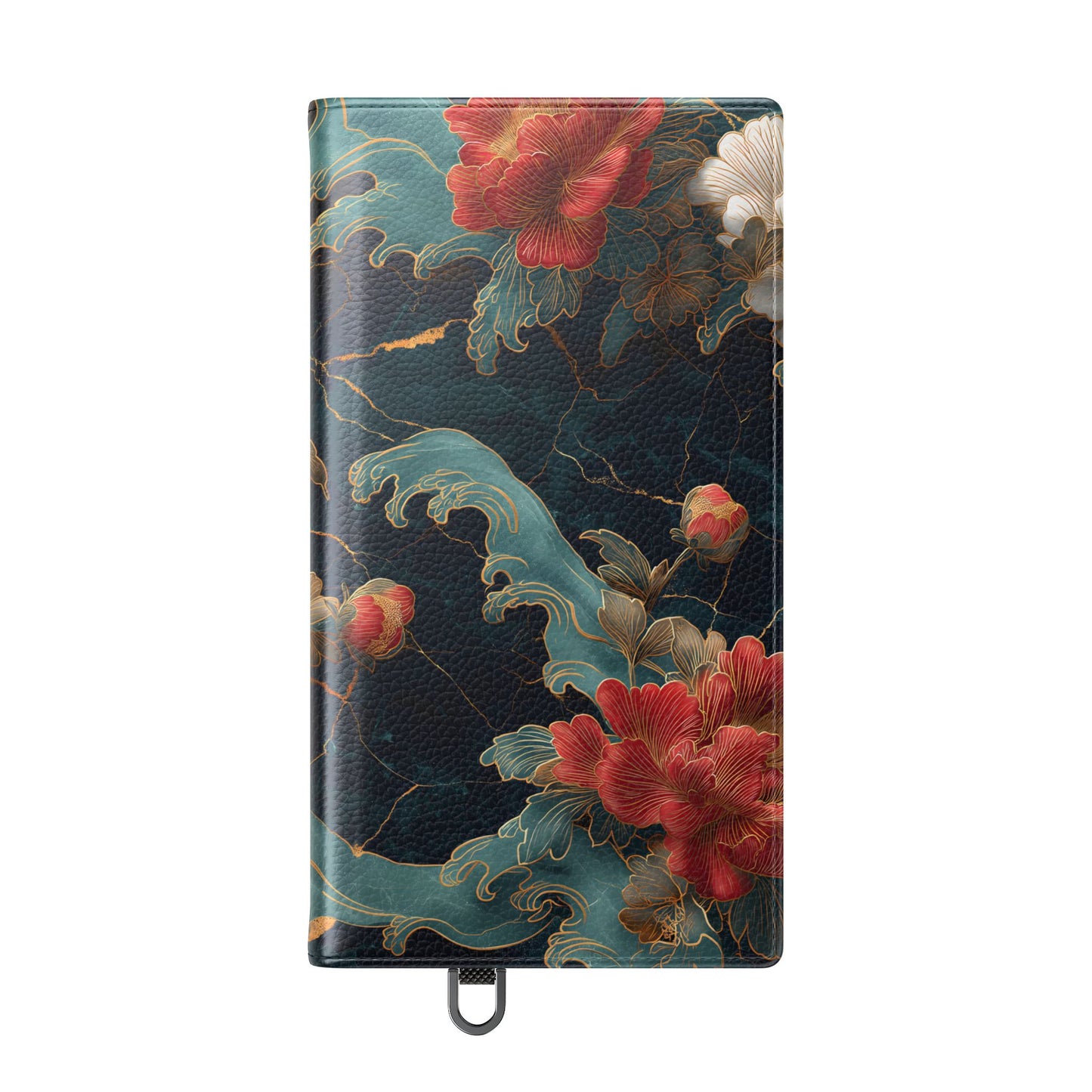 Crimson Tides – Vegan Leather Samsung Flip Case