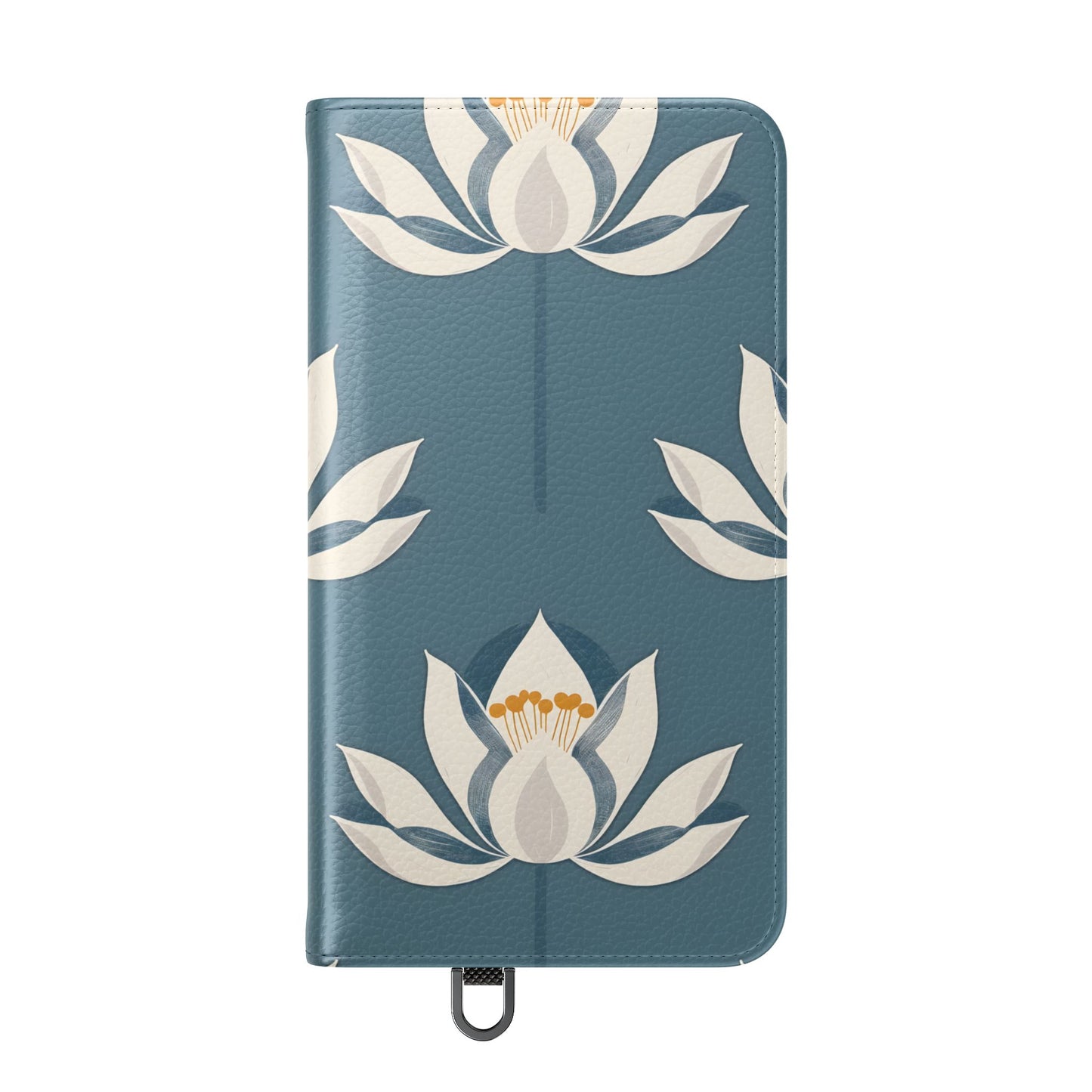 Lotus Serenity – Vegan Leather Wallet Samsung Case