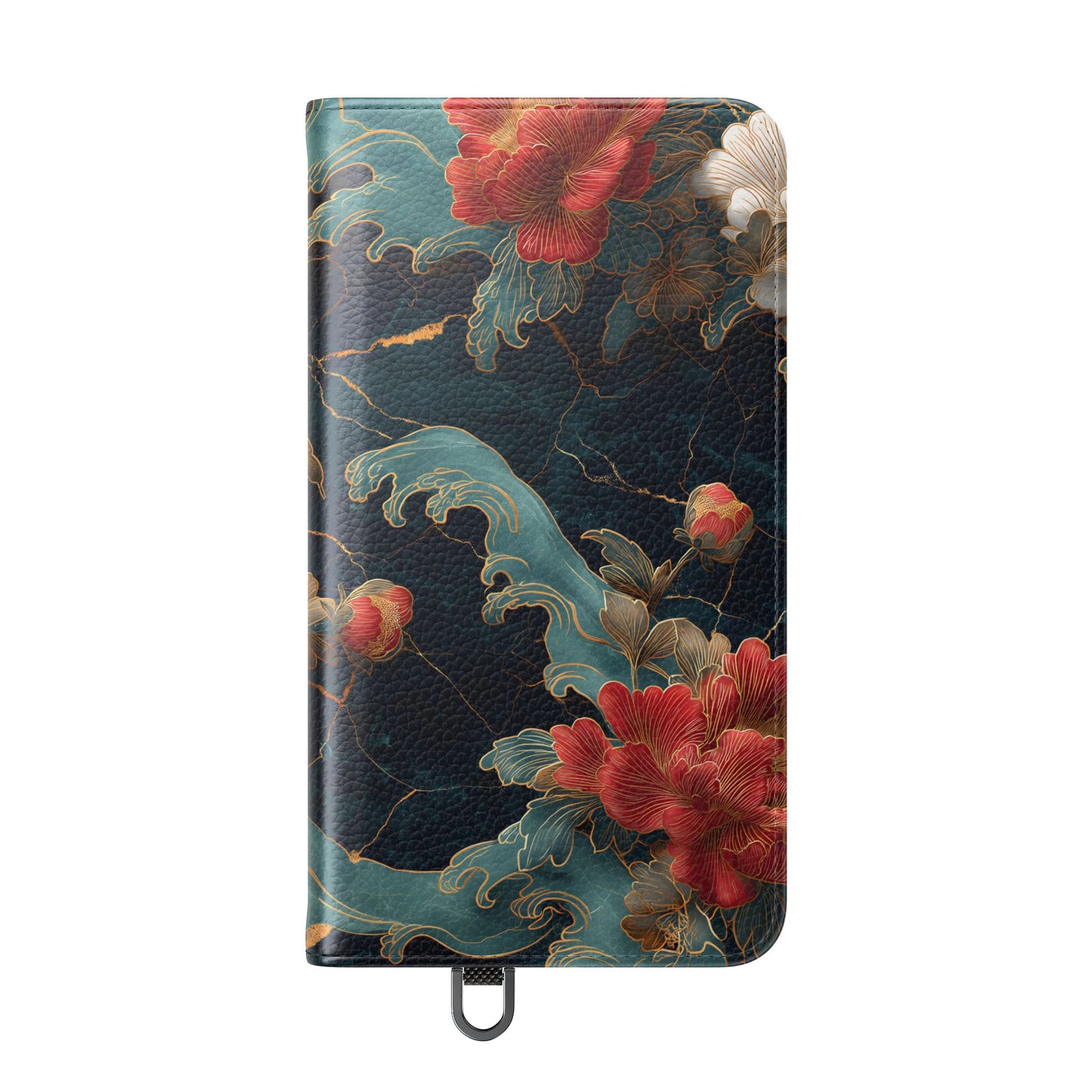 Crimson Tides – Vegan Leather Samsung Flip Case