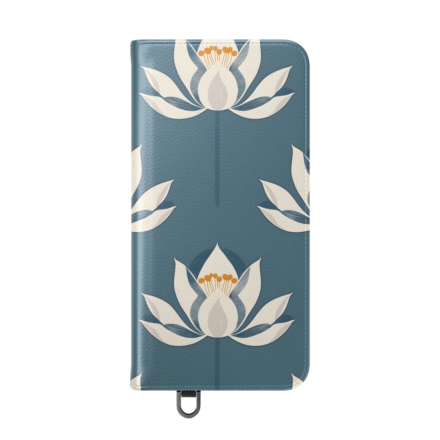 Lotus Serenity – Vegan Leather Wallet Samsung Case