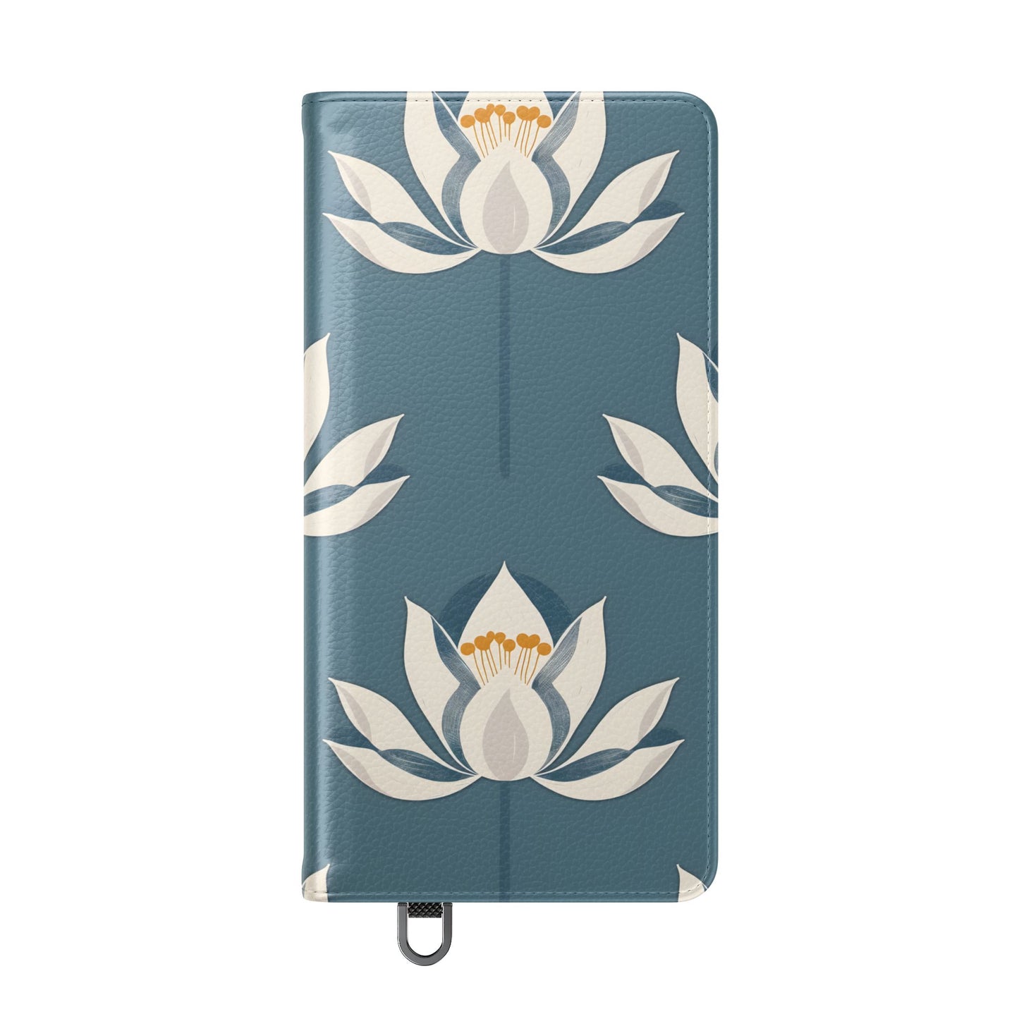 Lotus Serenity – Vegan Leather Wallet Samsung Case