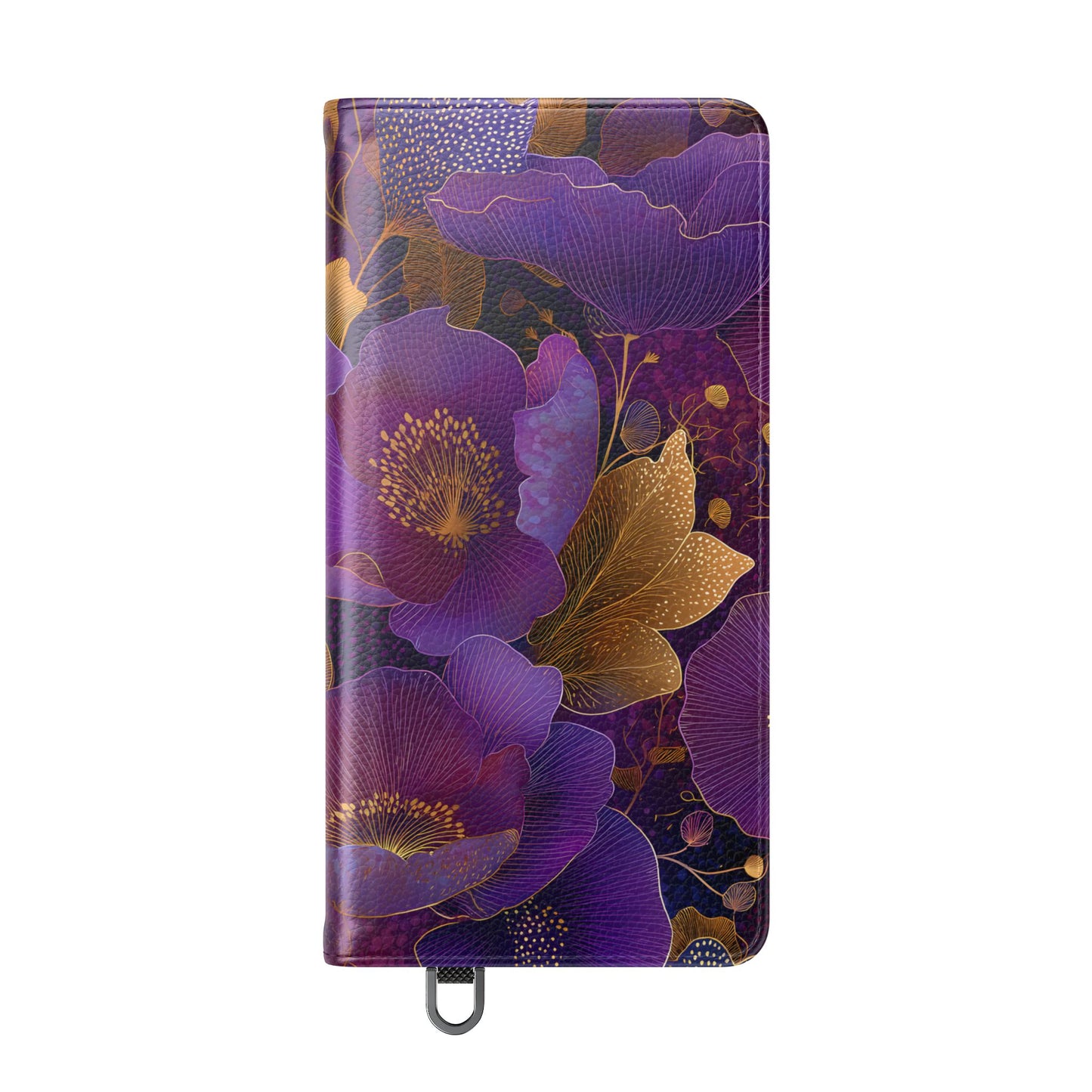 Imperial Petals – Vegan Leather Samsung Flip Phone Case