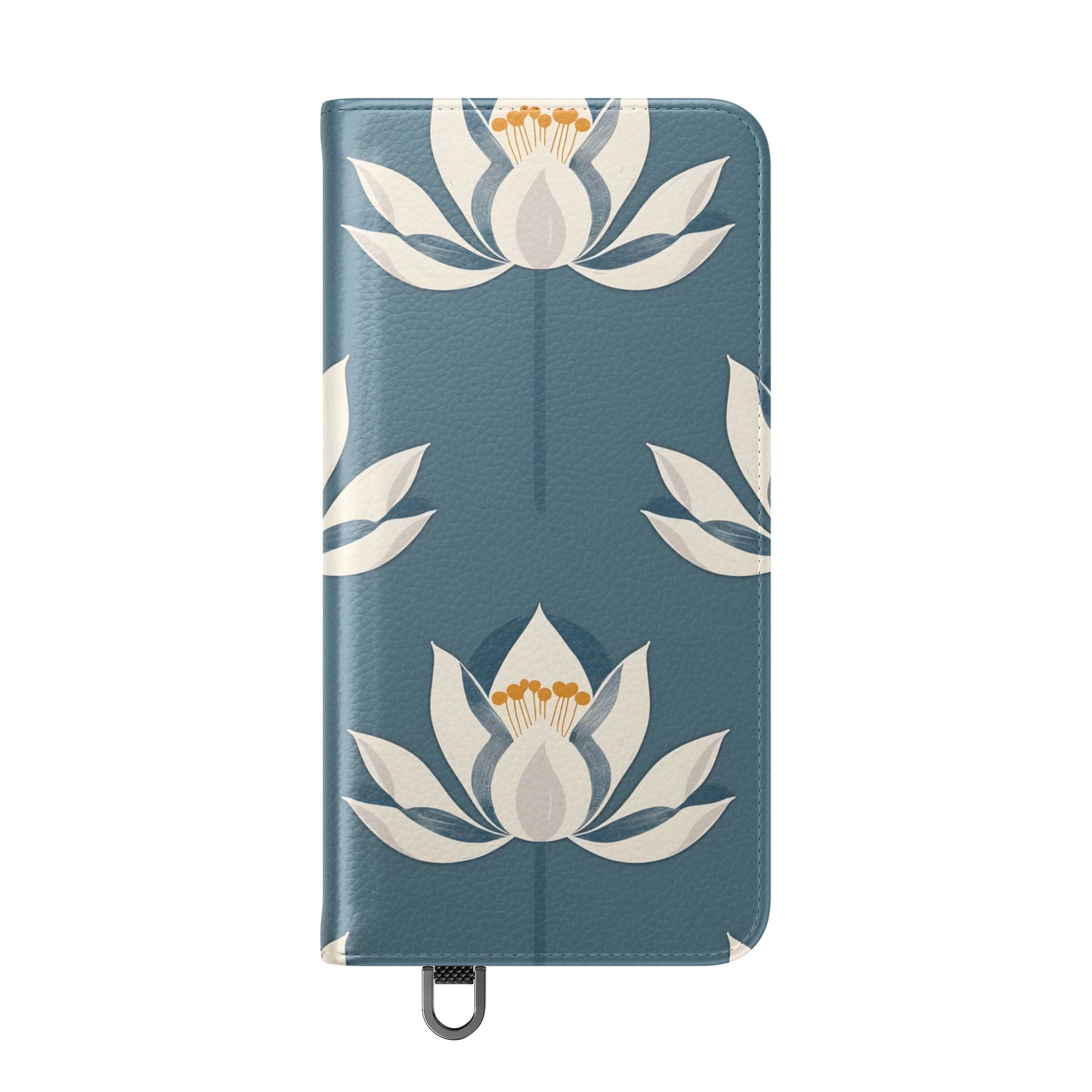 Lotus Serenity – Vegan Leather Wallet Samsung Case