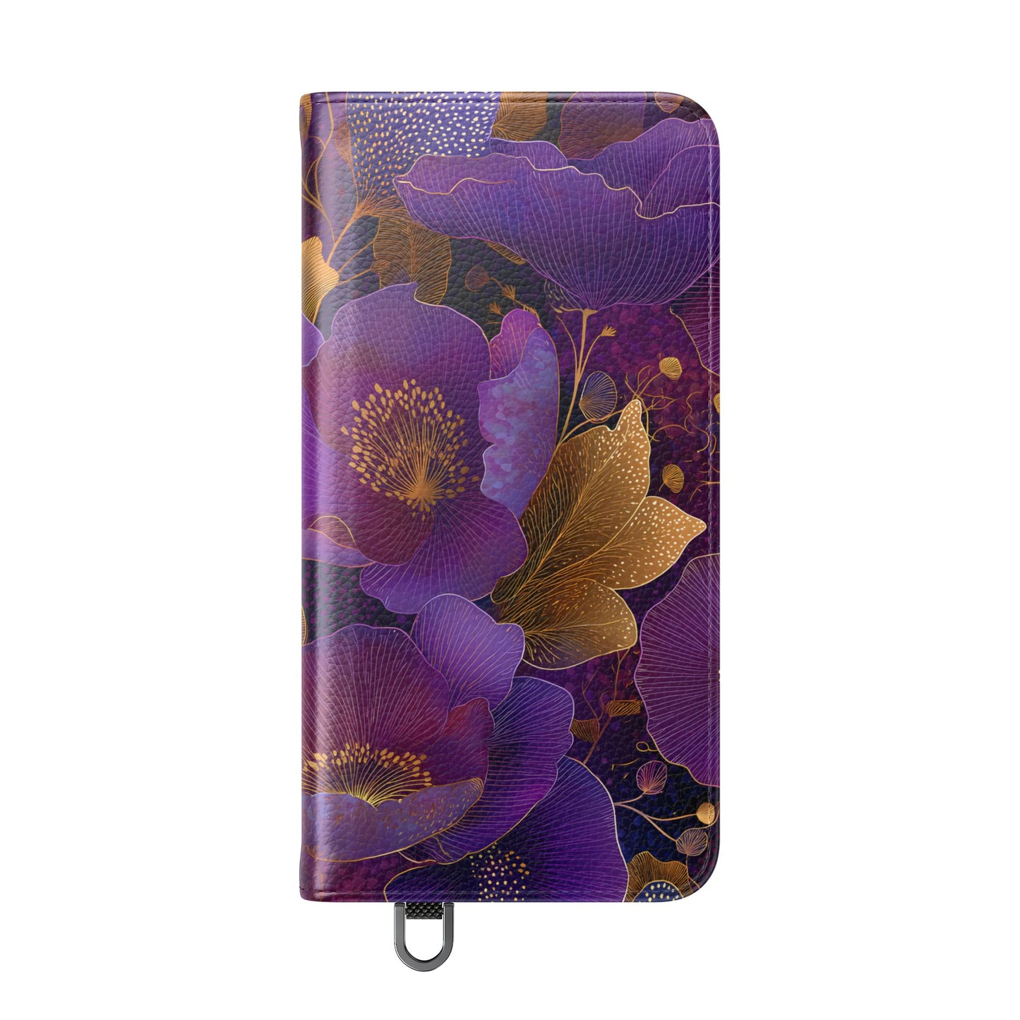Imperial Petals – Vegan Leather Samsung Flip Phone Case