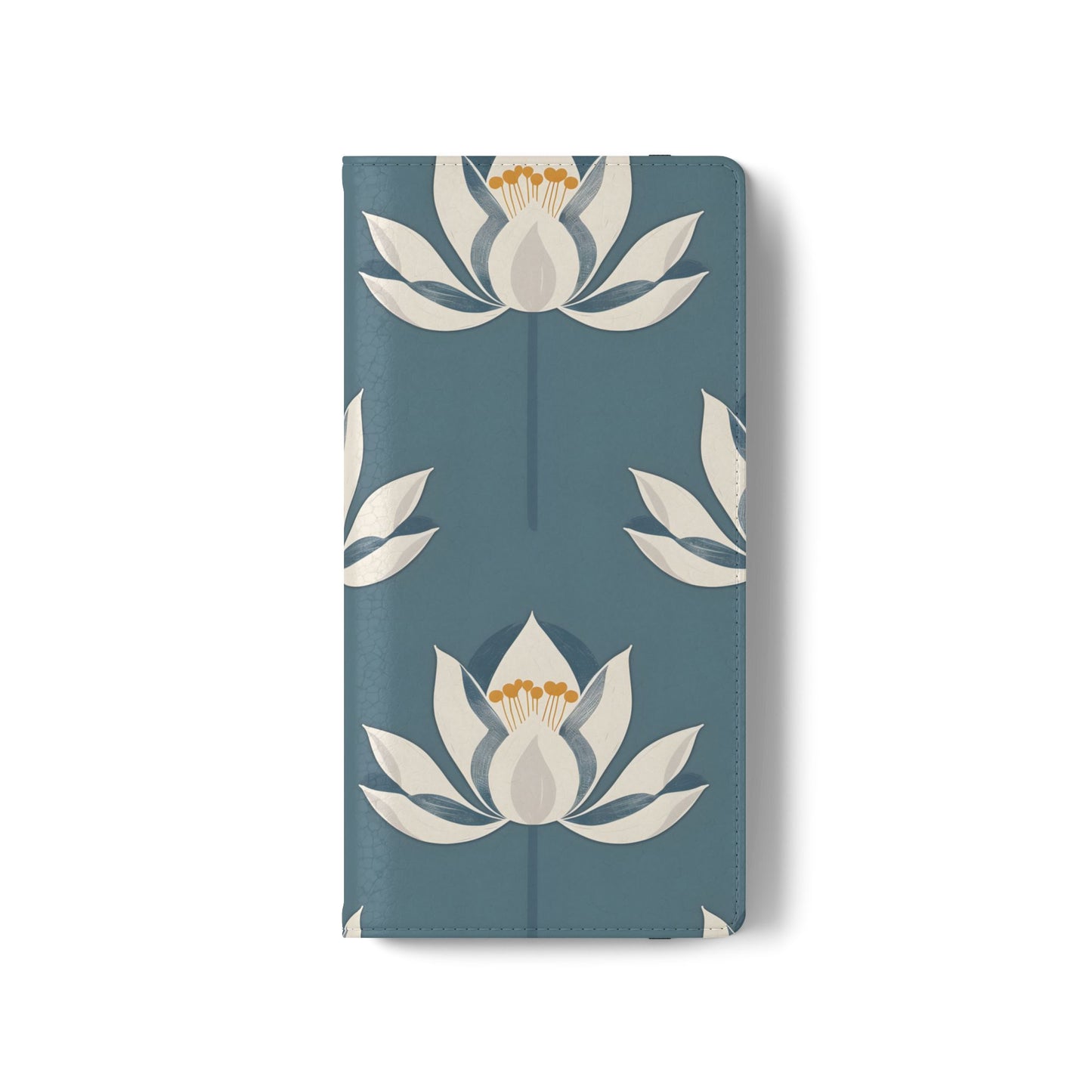Lotus Serenity – Vegan Leather Wallet Samsung Case