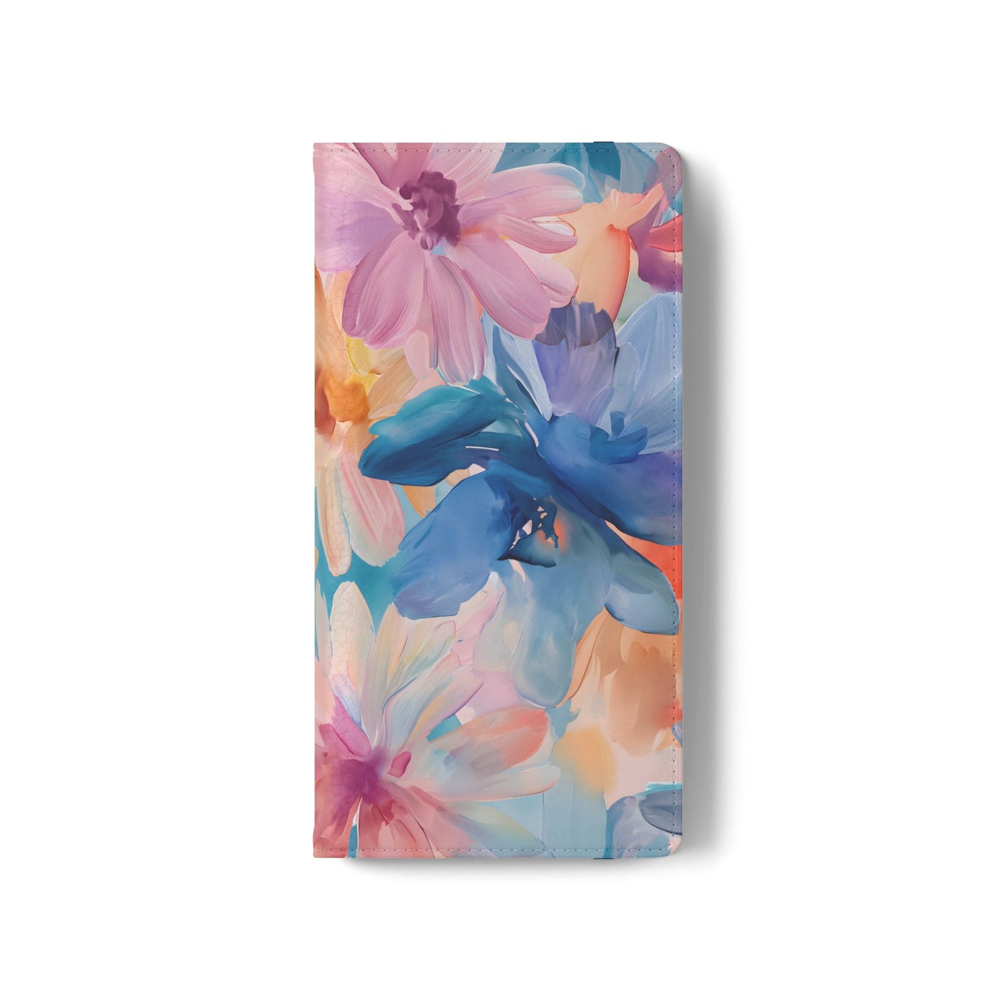 Radiant Bloom – Vegan Leather Wallet Samsung Case