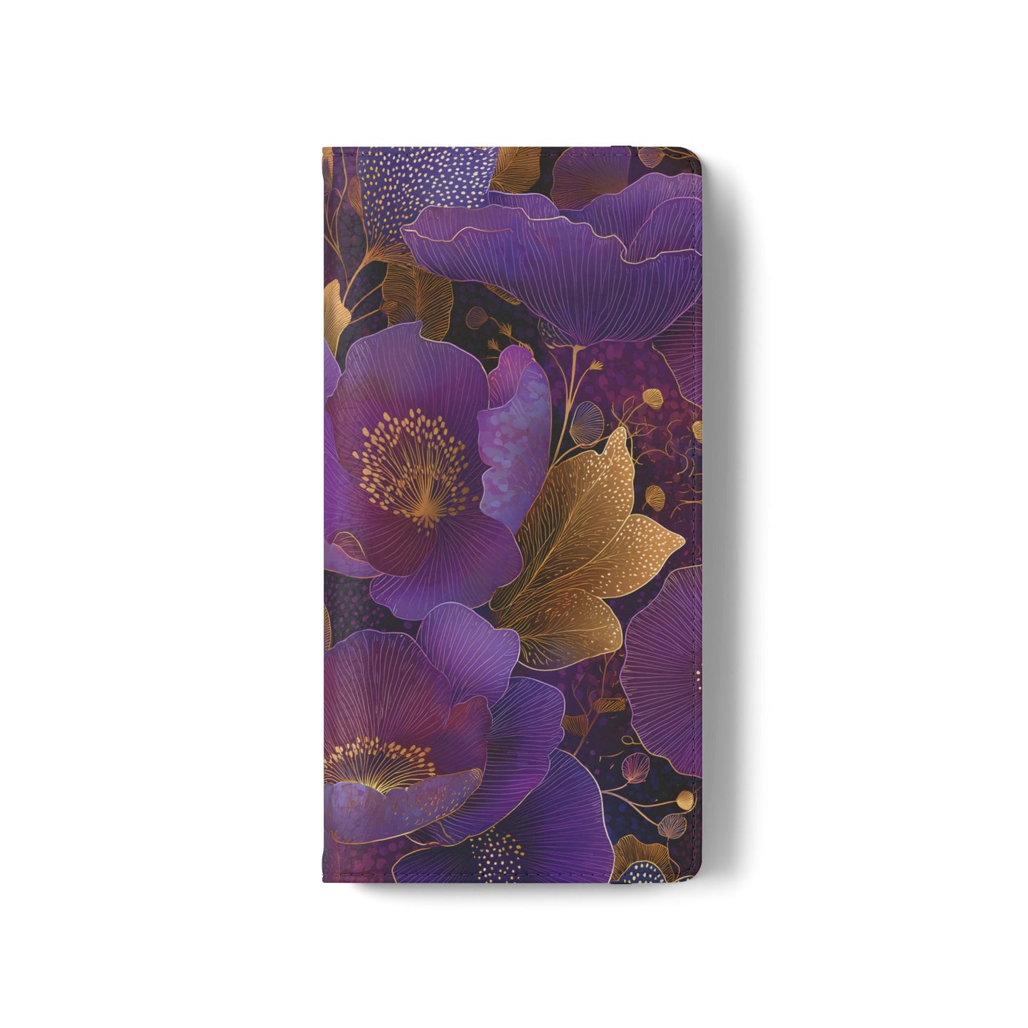 Imperial Petals – Vegan Leather Samsung Flip Phone Case