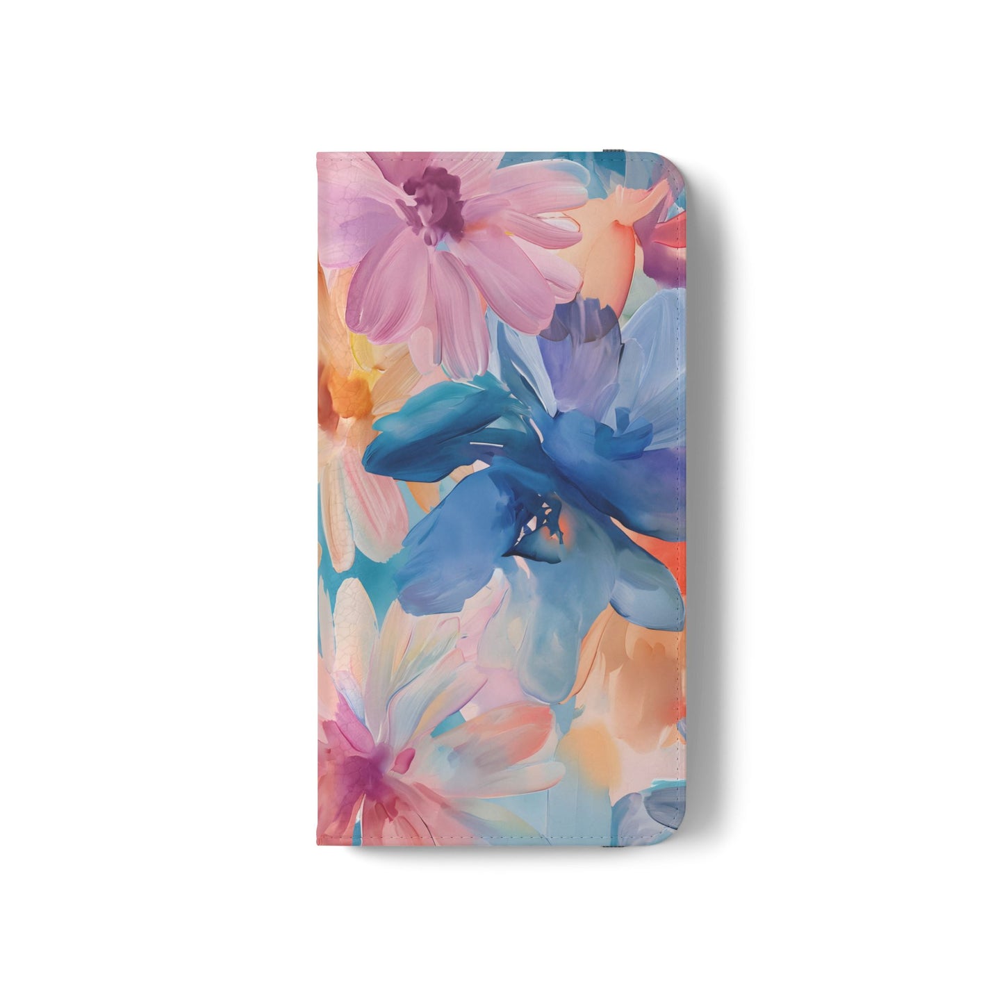 Radiant Bloom – Vegan Leather Wallet Samsung Case