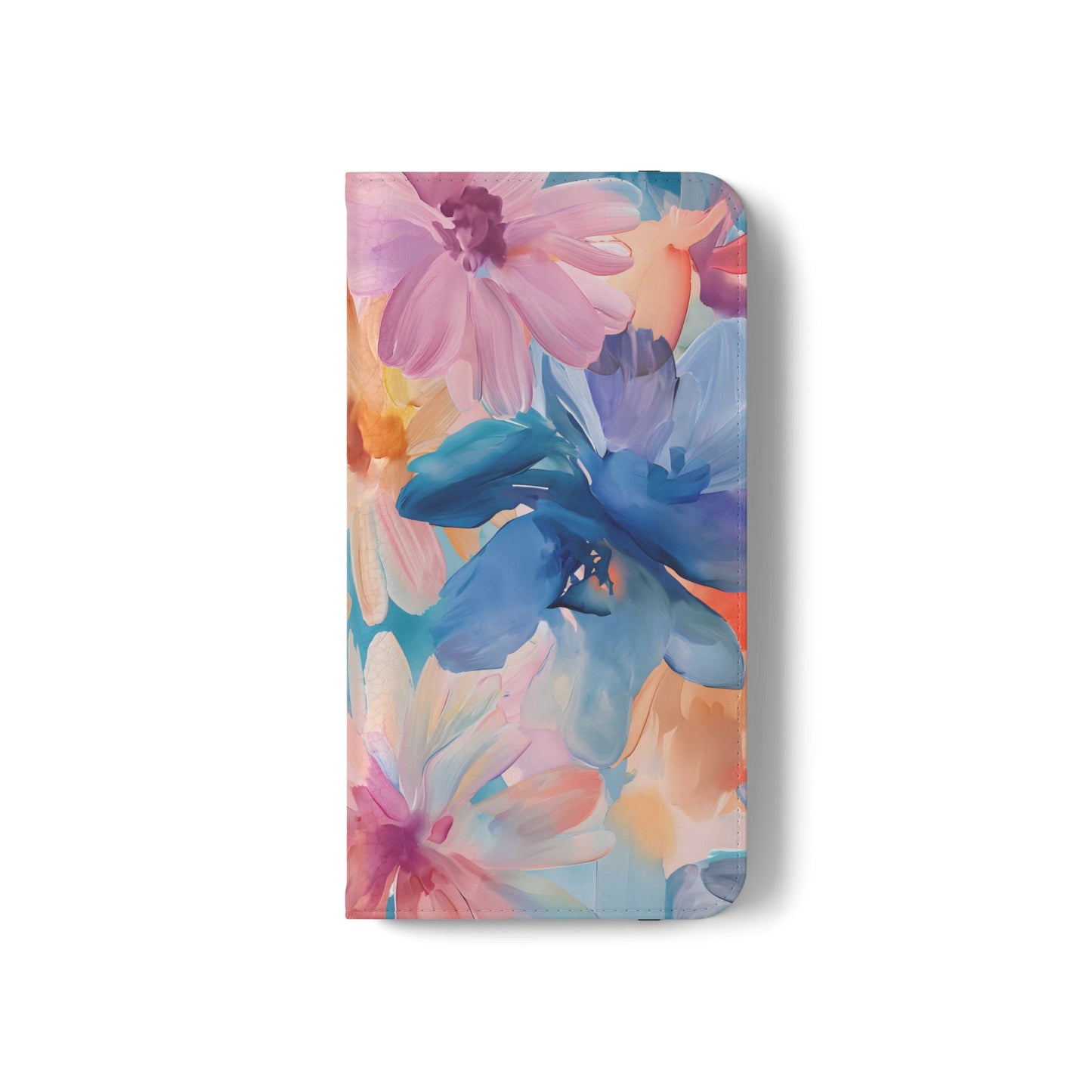 Radiant Bloom – Vegan Leather Wallet Samsung Case