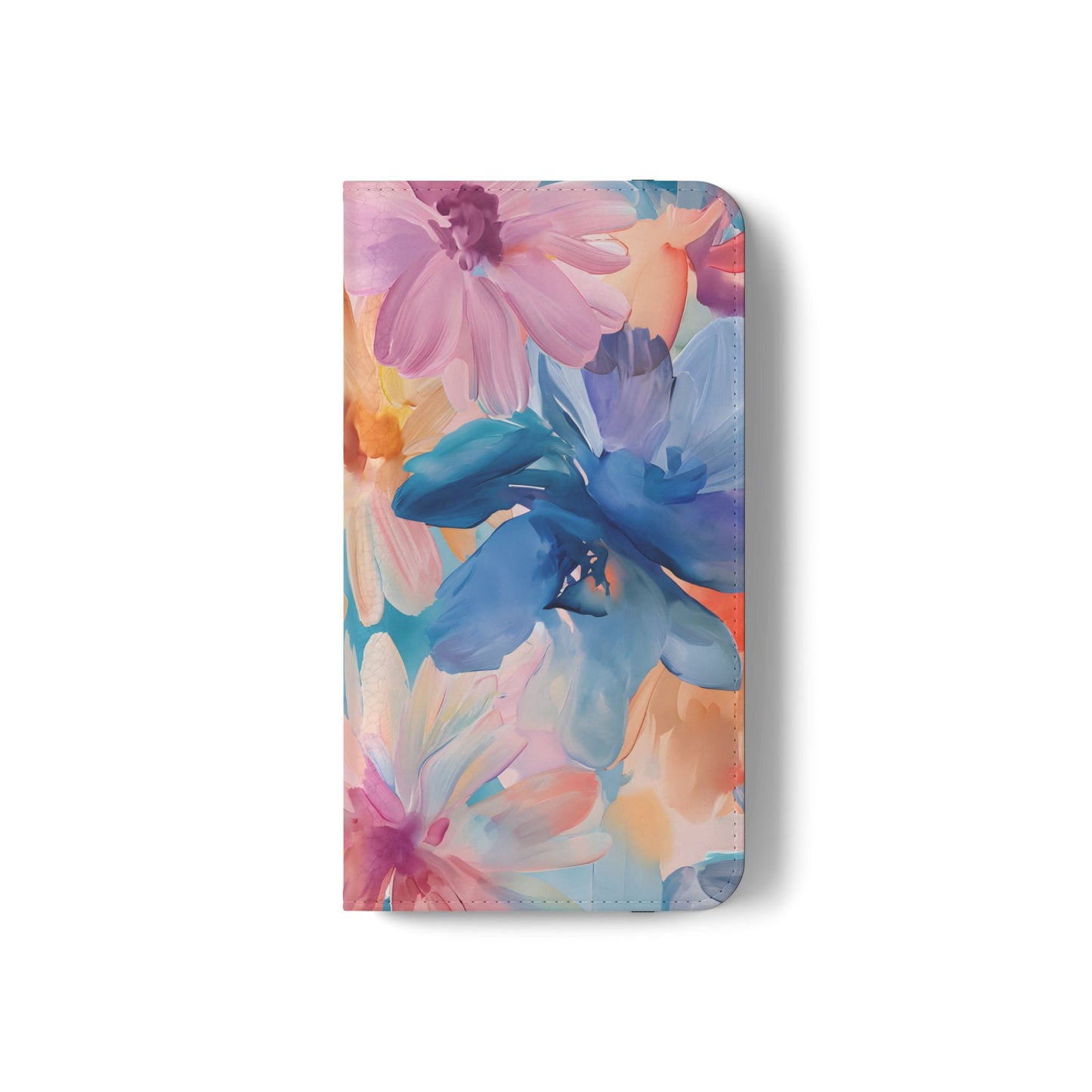 Radiant Bloom – Vegan Leather Wallet Samsung Case