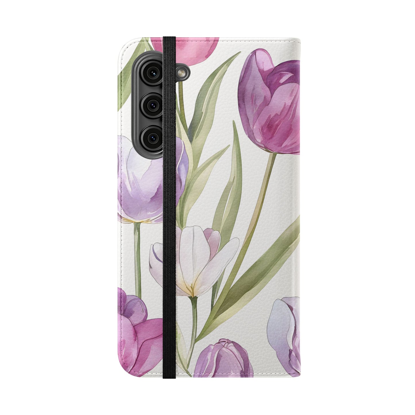 Tulip Serenade โ Vegan Leather Wallet Samsung Case