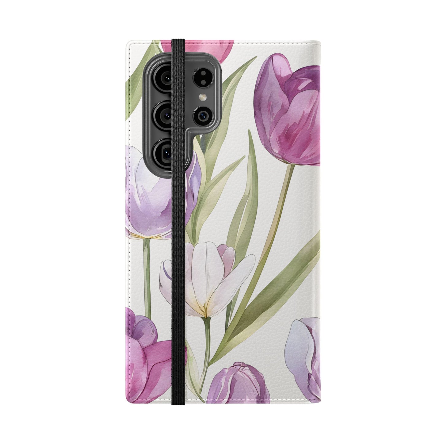 Tulip Serenade โ Vegan Leather Wallet Samsung Case