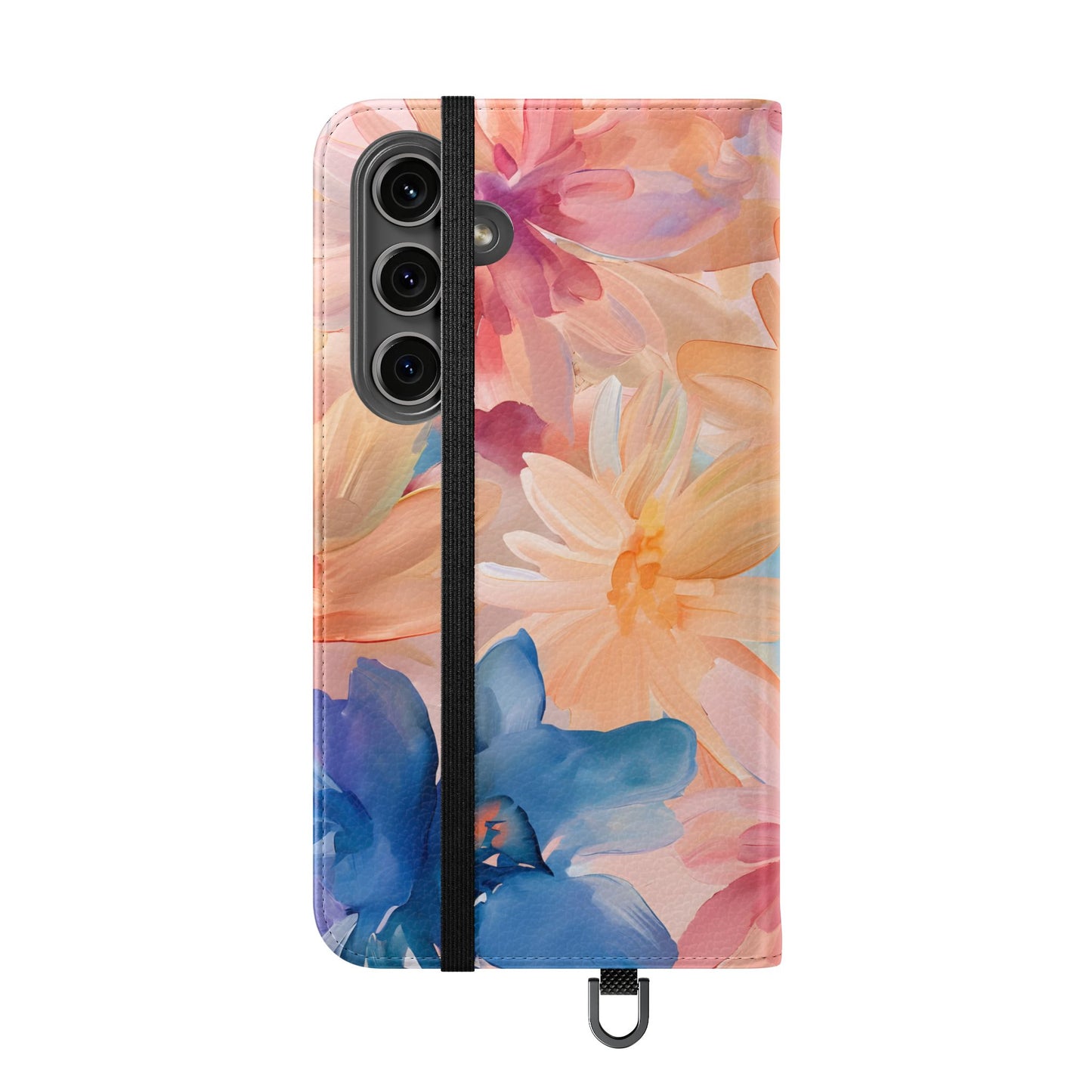 Radiant Bloom – Vegan Leather Wallet Samsung Case