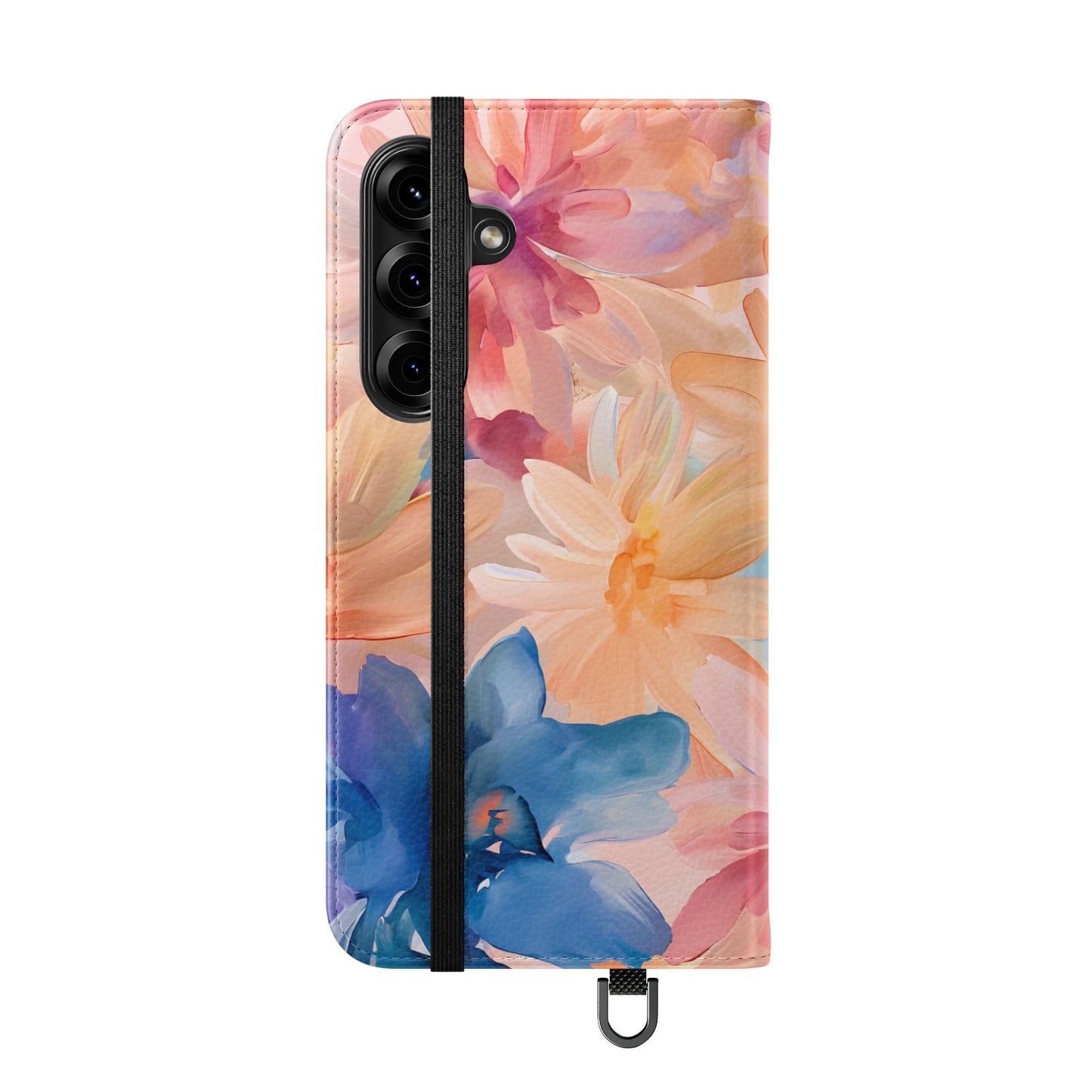 Radiant Bloom – Vegan Leather Wallet Samsung Case
