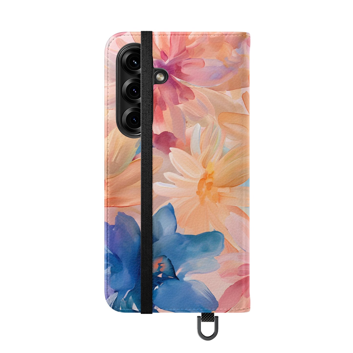Radiant Bloom – Vegan Leather Wallet Samsung Case