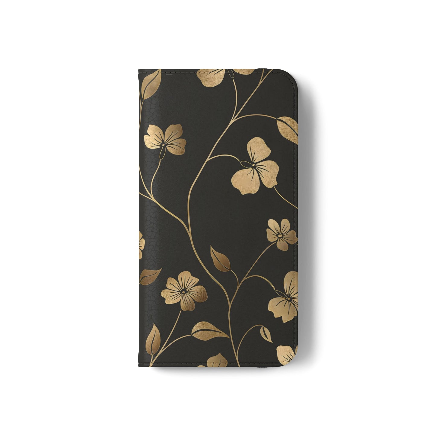 Golden Elegance – iPhone Wallet Case
