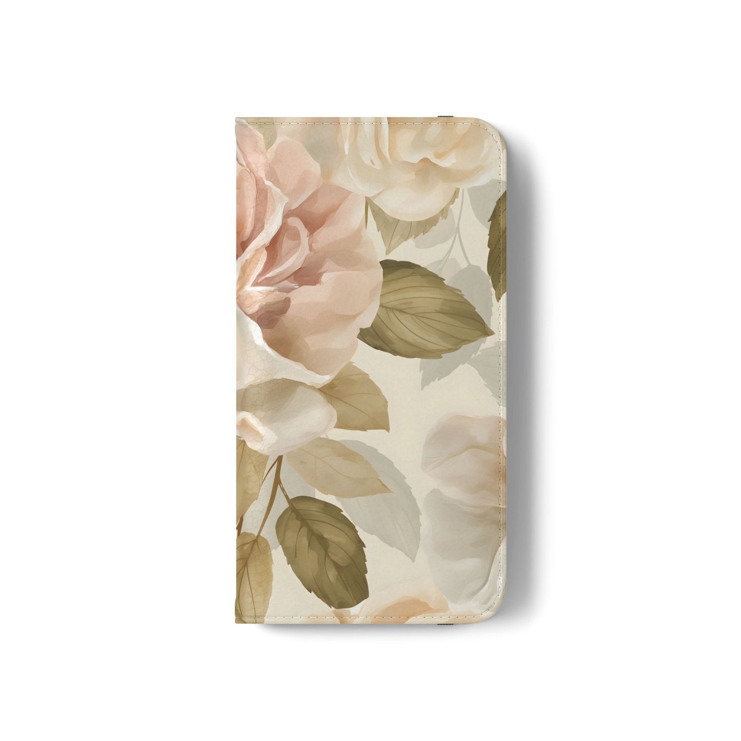 Soft Rose Elegance – iPhone Wallet Case