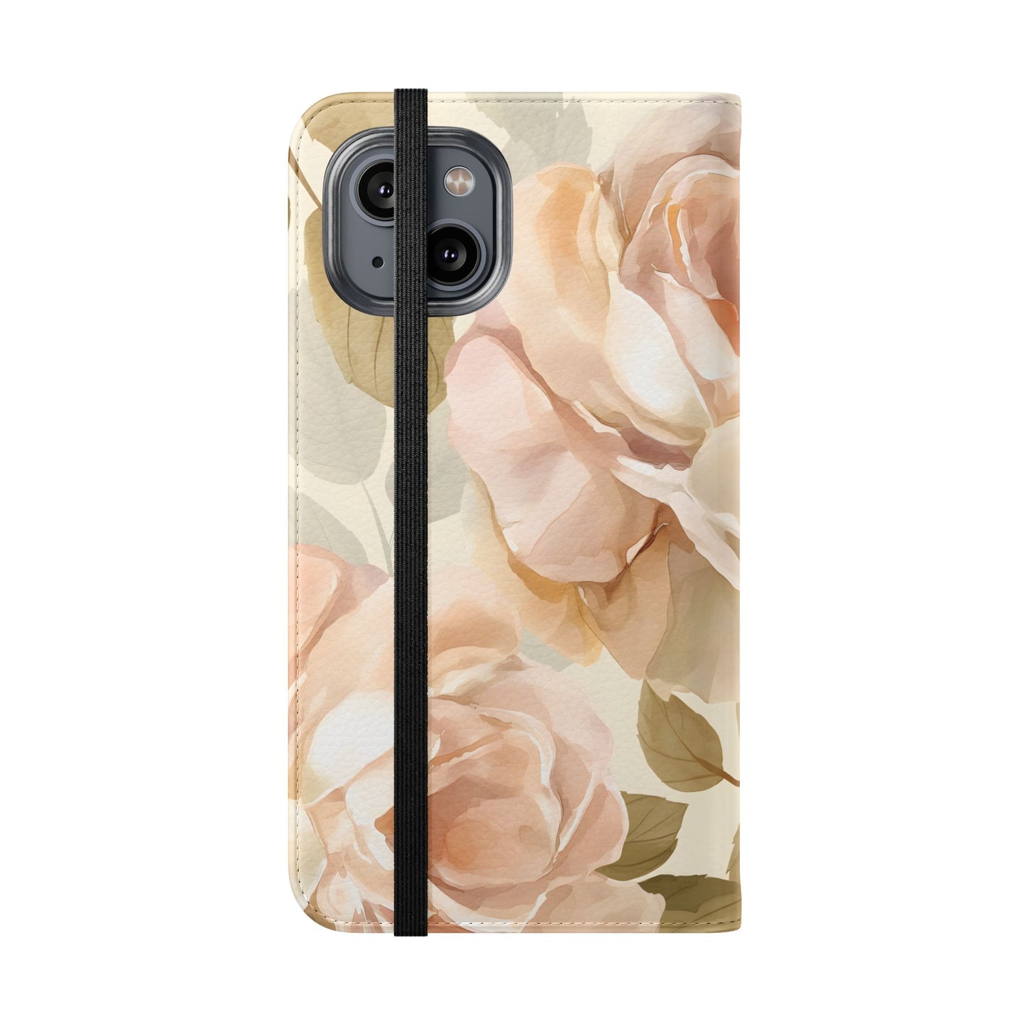 Soft Rose Elegance – iPhone Wallet Case