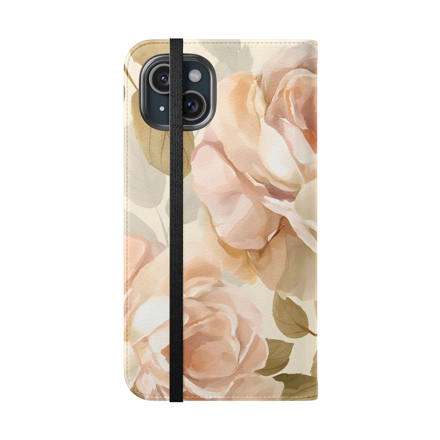 Soft Rose Elegance – iPhone Wallet Case