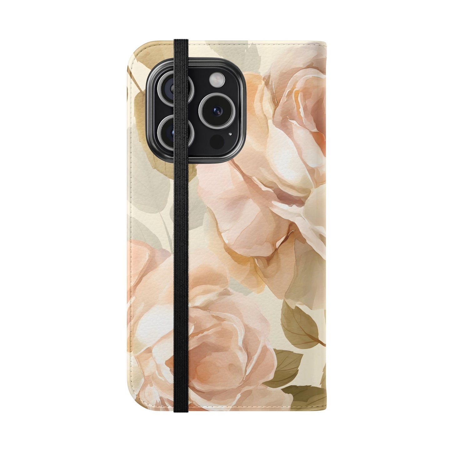 Soft Rose Elegance – iPhone Wallet Case