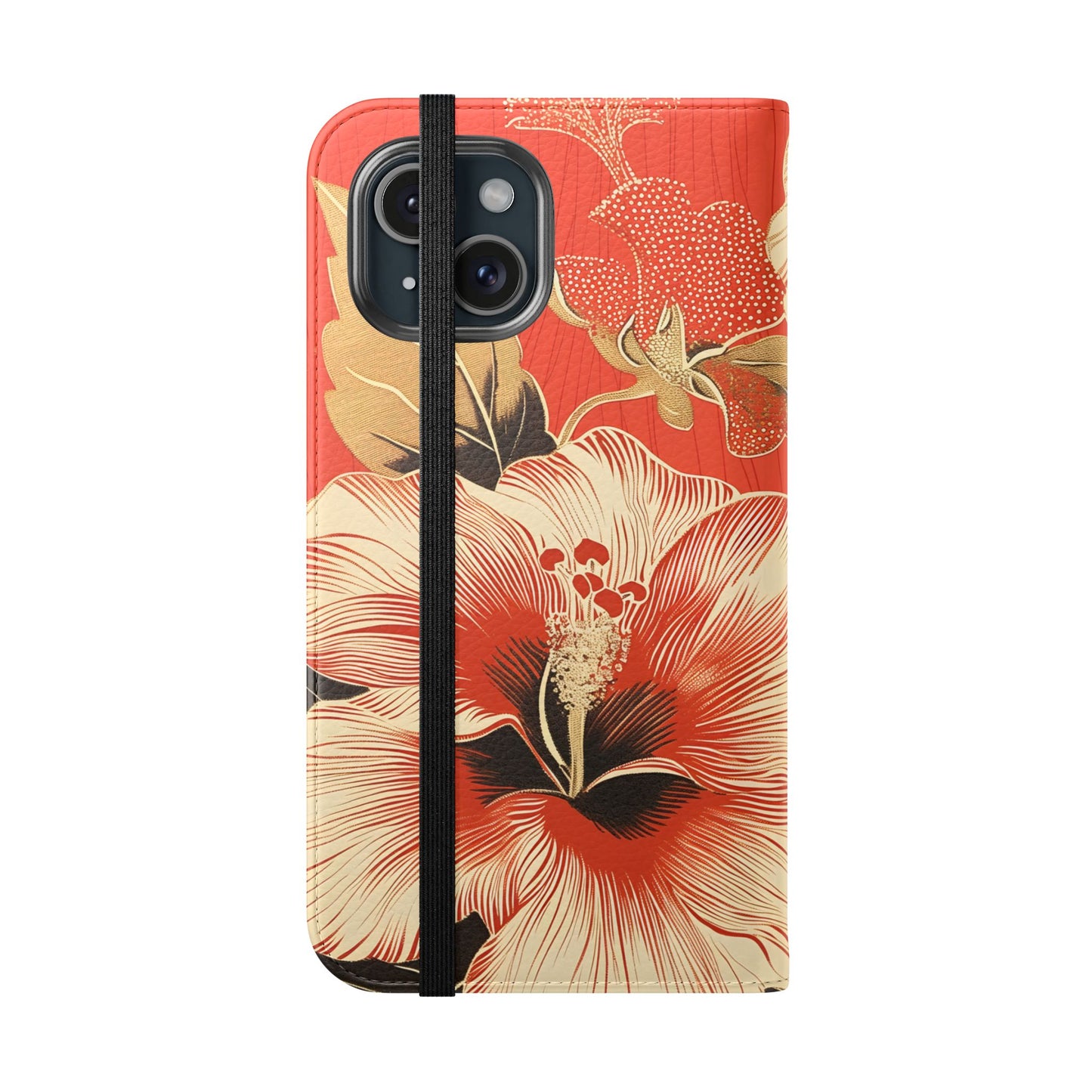 Golden Hibiscus – iPhone Wallet Case