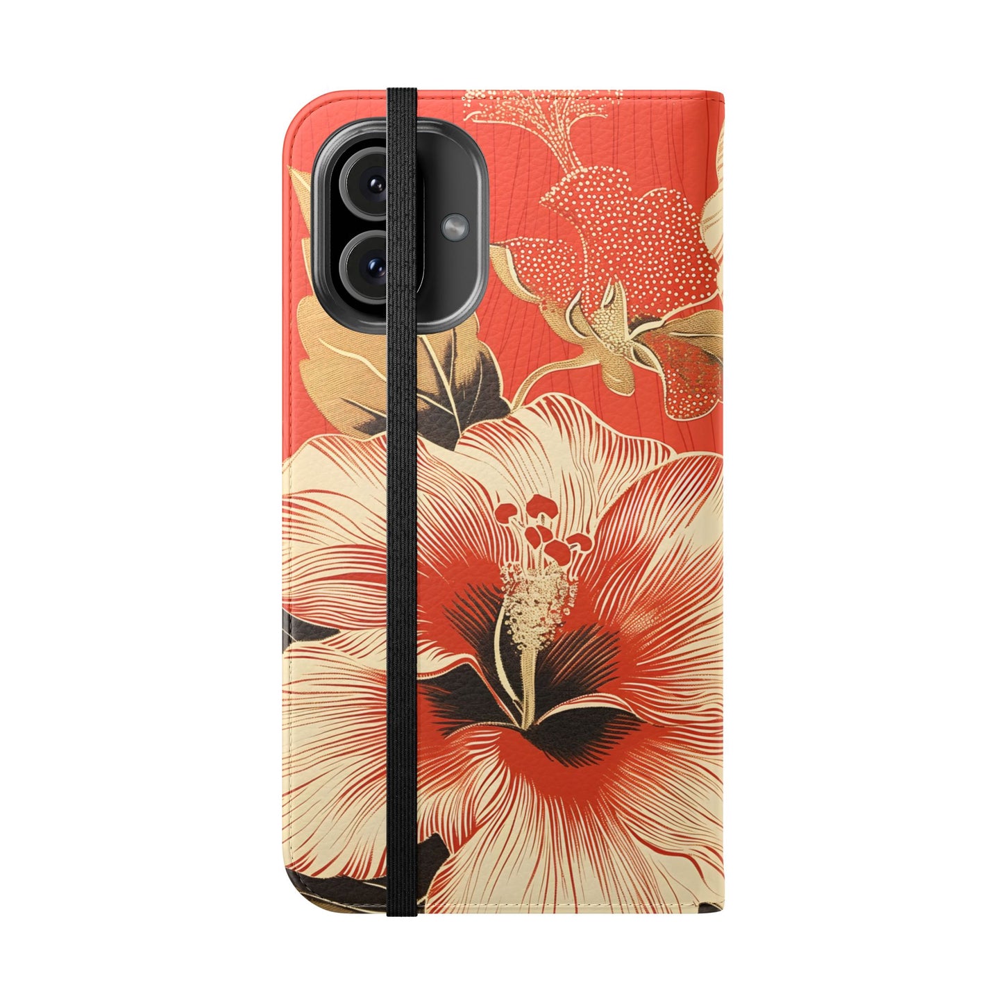 Golden Hibiscus – iPhone Wallet Case