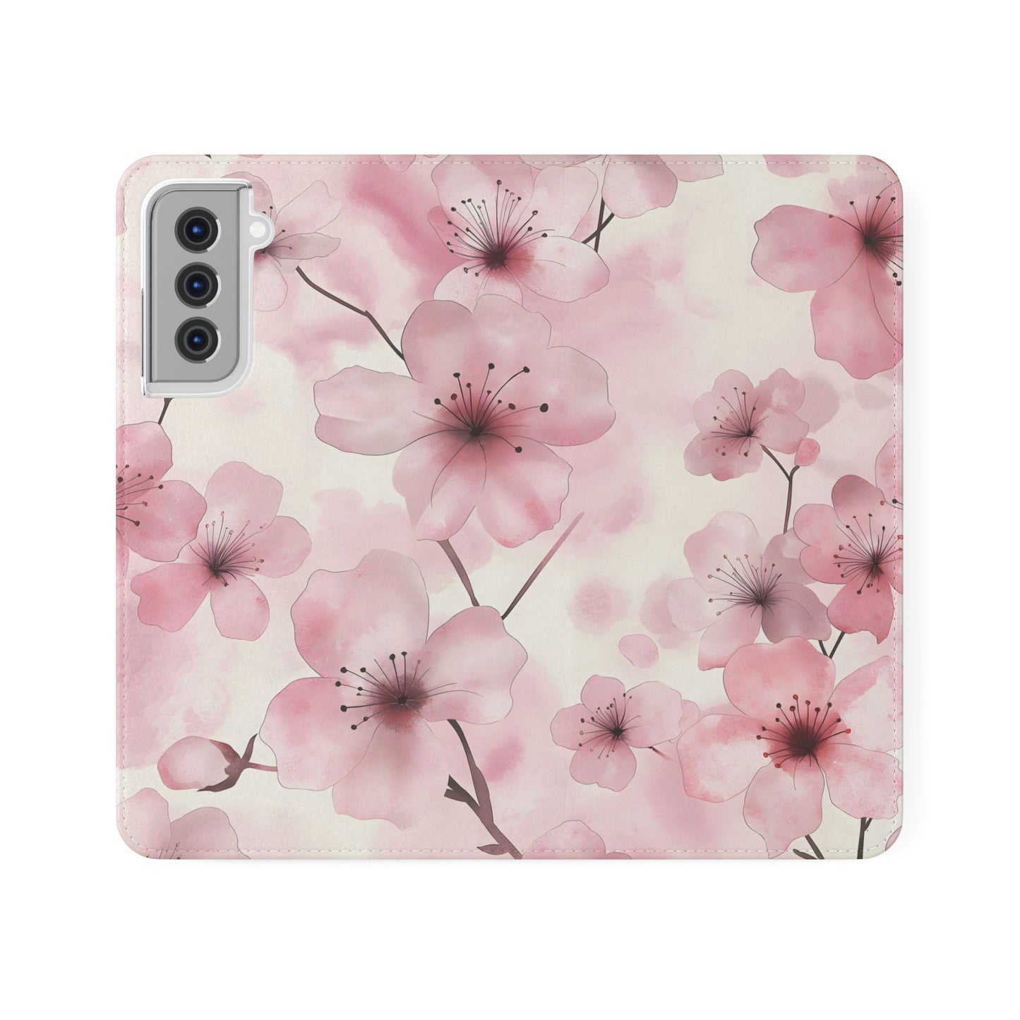 Sakura Veil โ Vegan Leather Wallet Samsung Case