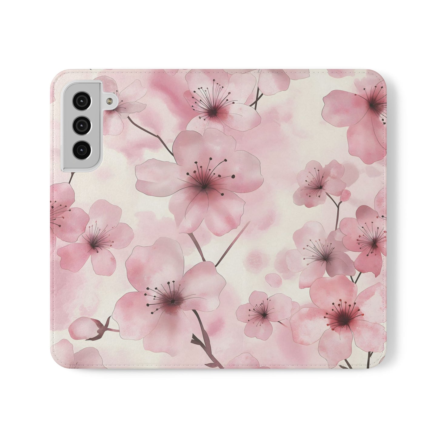 Sakura Veil โ Vegan Leather Wallet Samsung Case