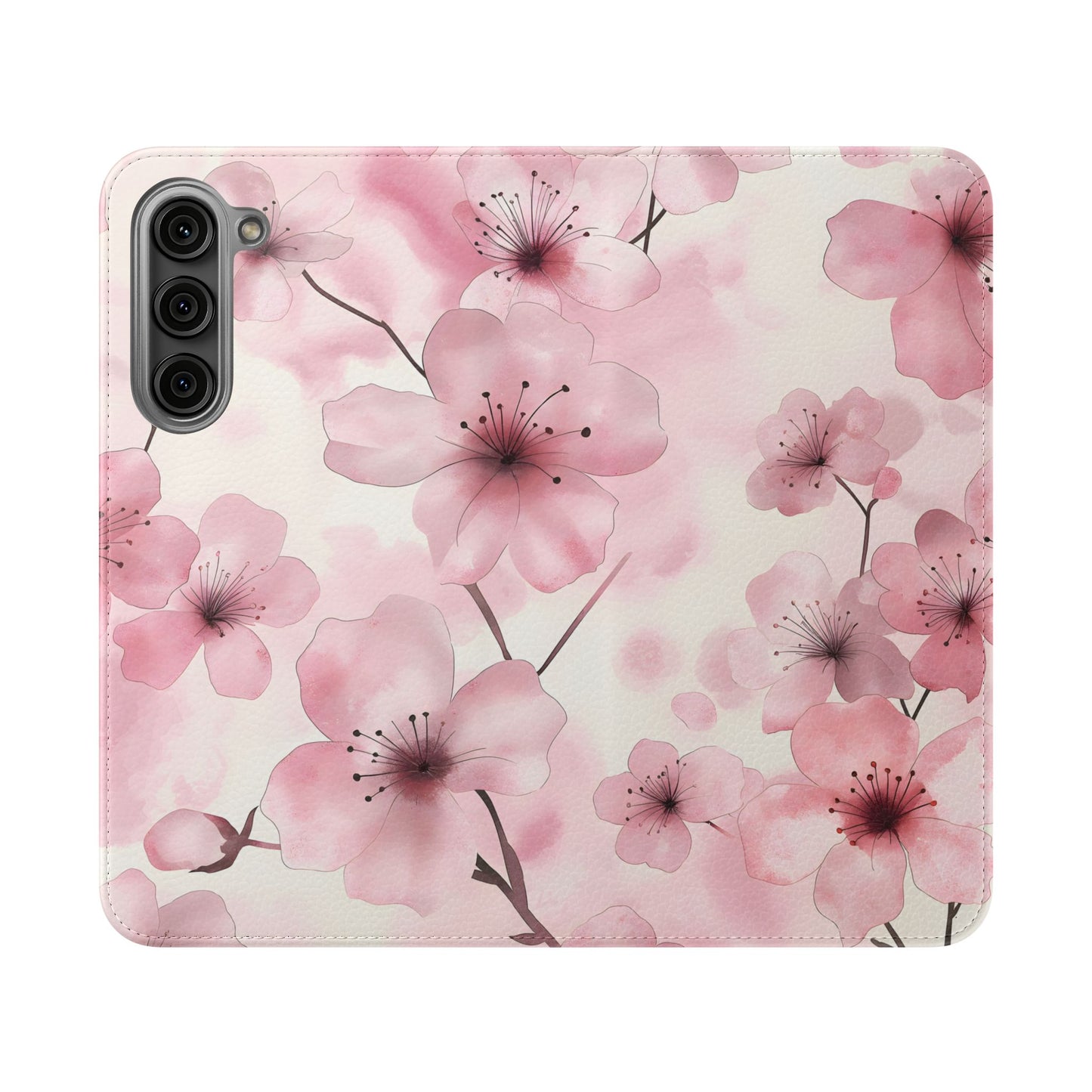 Sakura Veil โ Vegan Leather Wallet Samsung Case